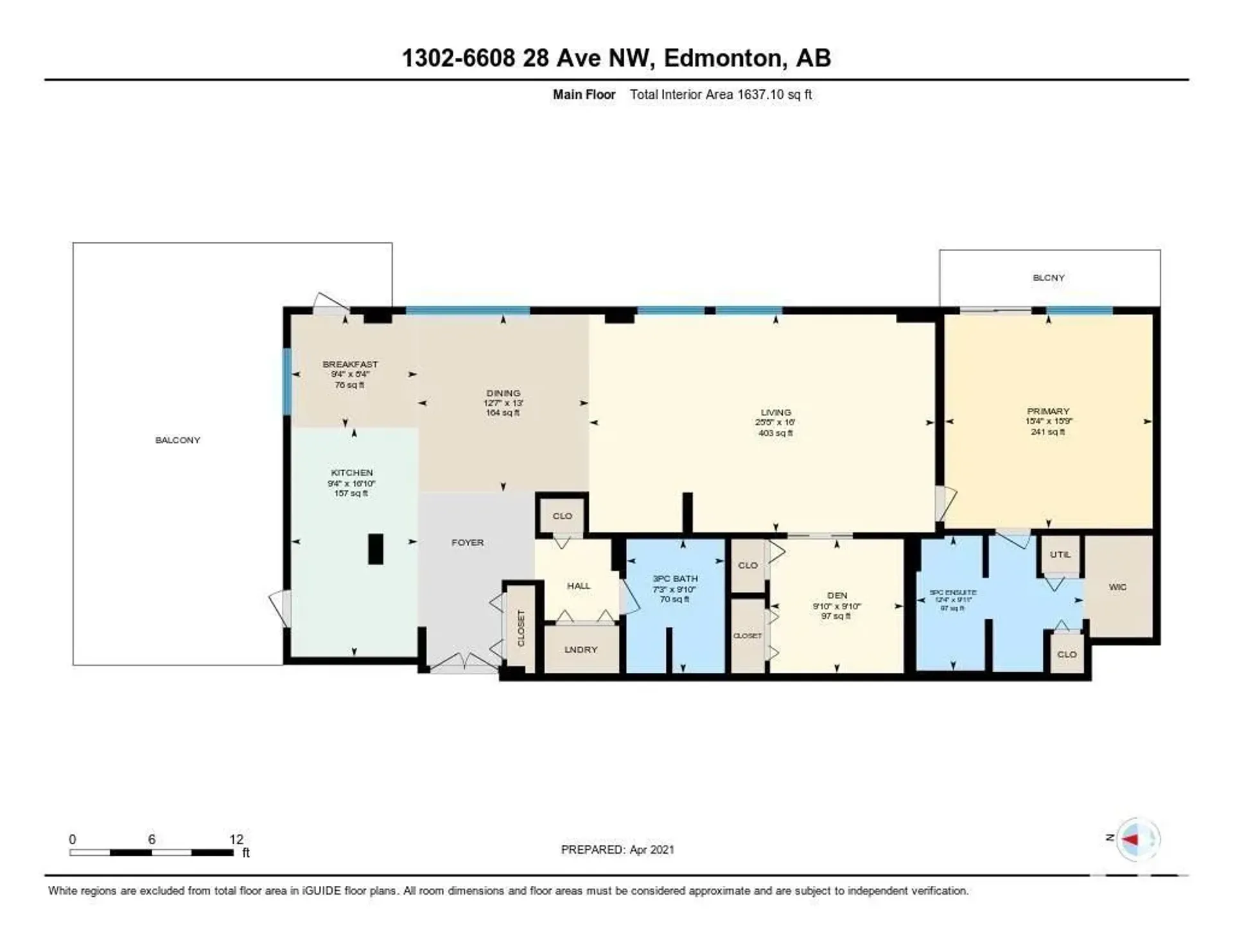 Кондоминиум в Edmonton, Alberta 10842503