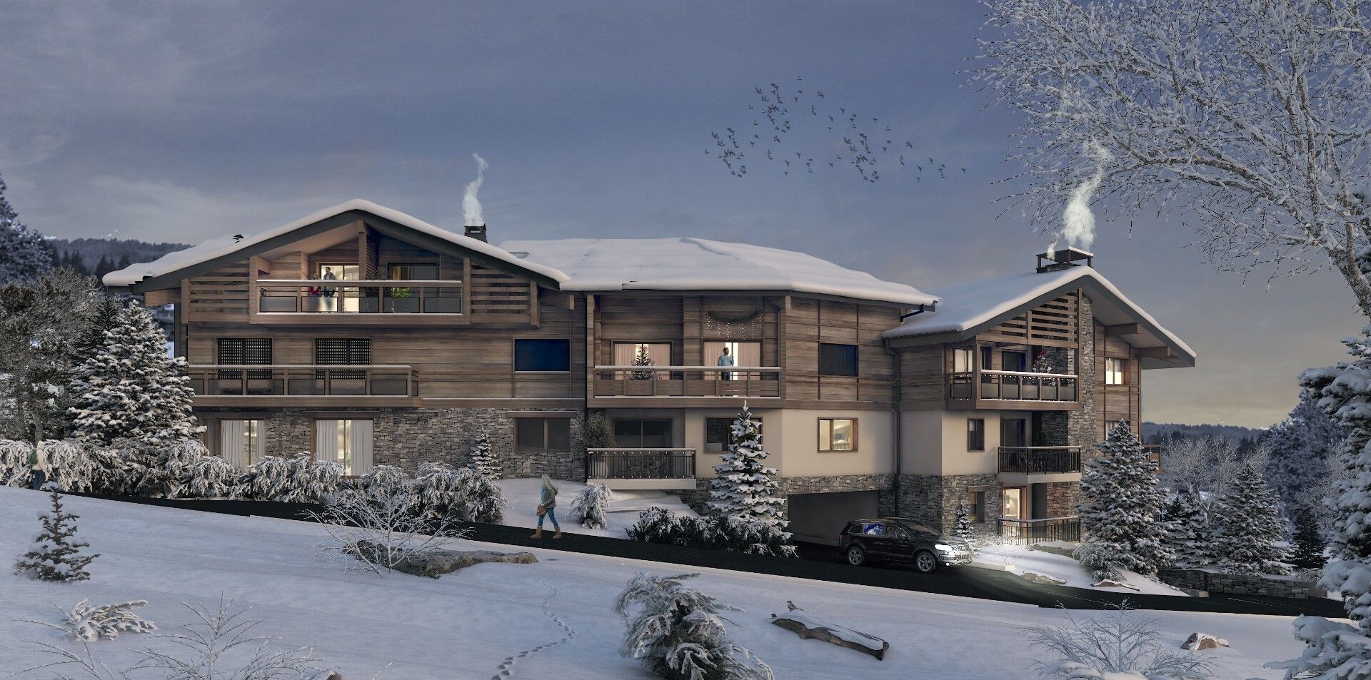 Condominio nel Les Gets, Alvernia-Rodano-Alpi 10844462