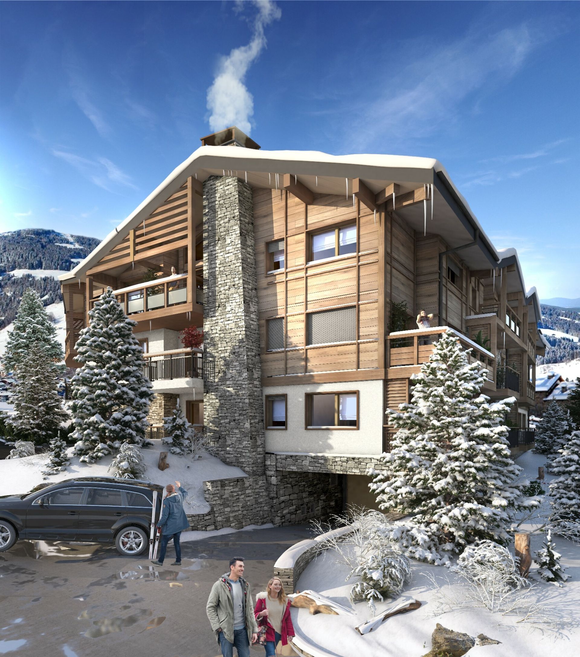 Condominio nel Les Gets, Alvernia-Rodano-Alpi 10844462