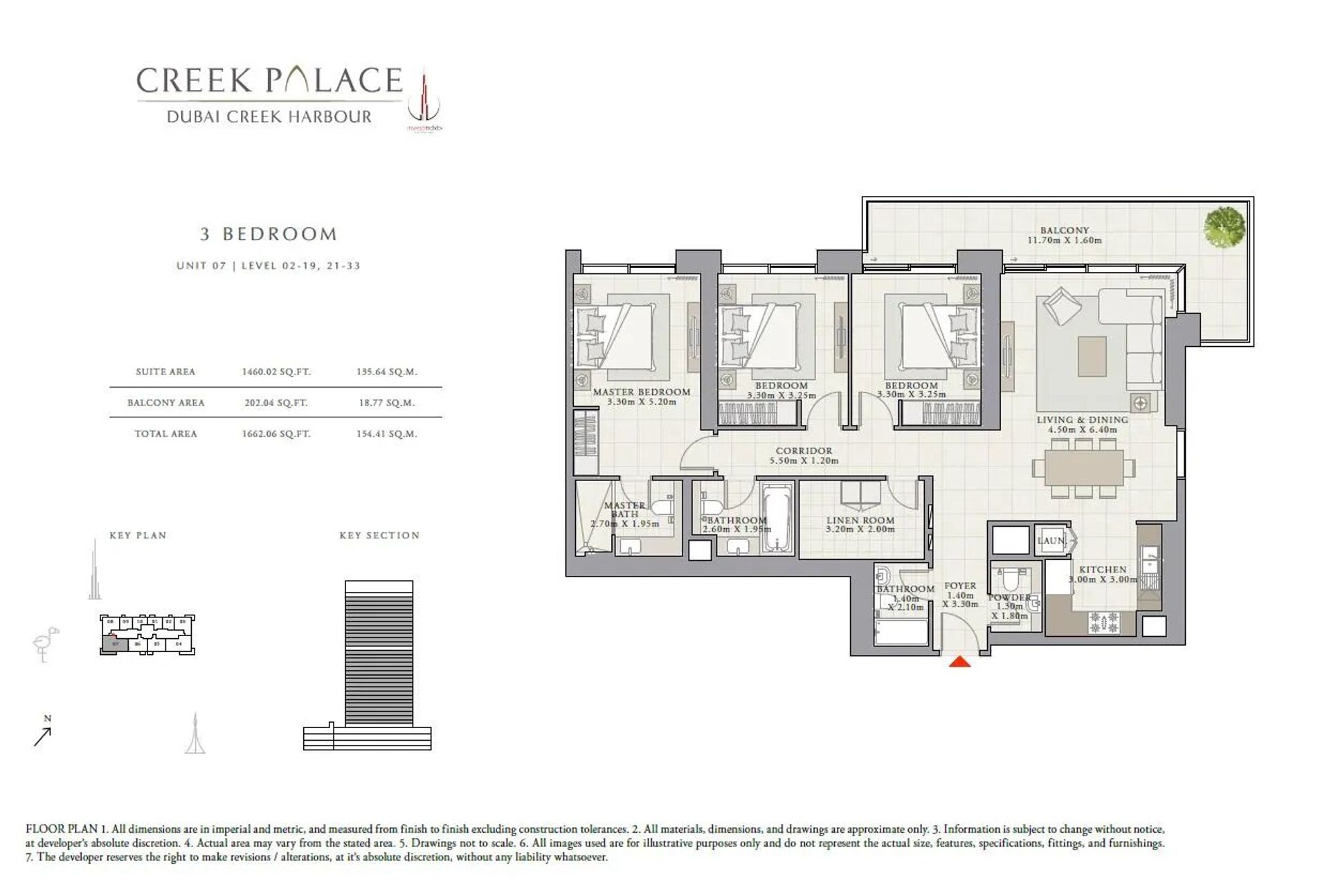 Condominium dans Warisan, Dubaï 10844570