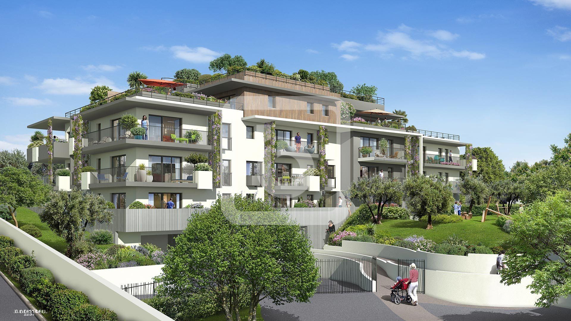 Kondominium di Saint-Laurent-du-Var, Provence-Alpes-Cote d'Azur 10844612