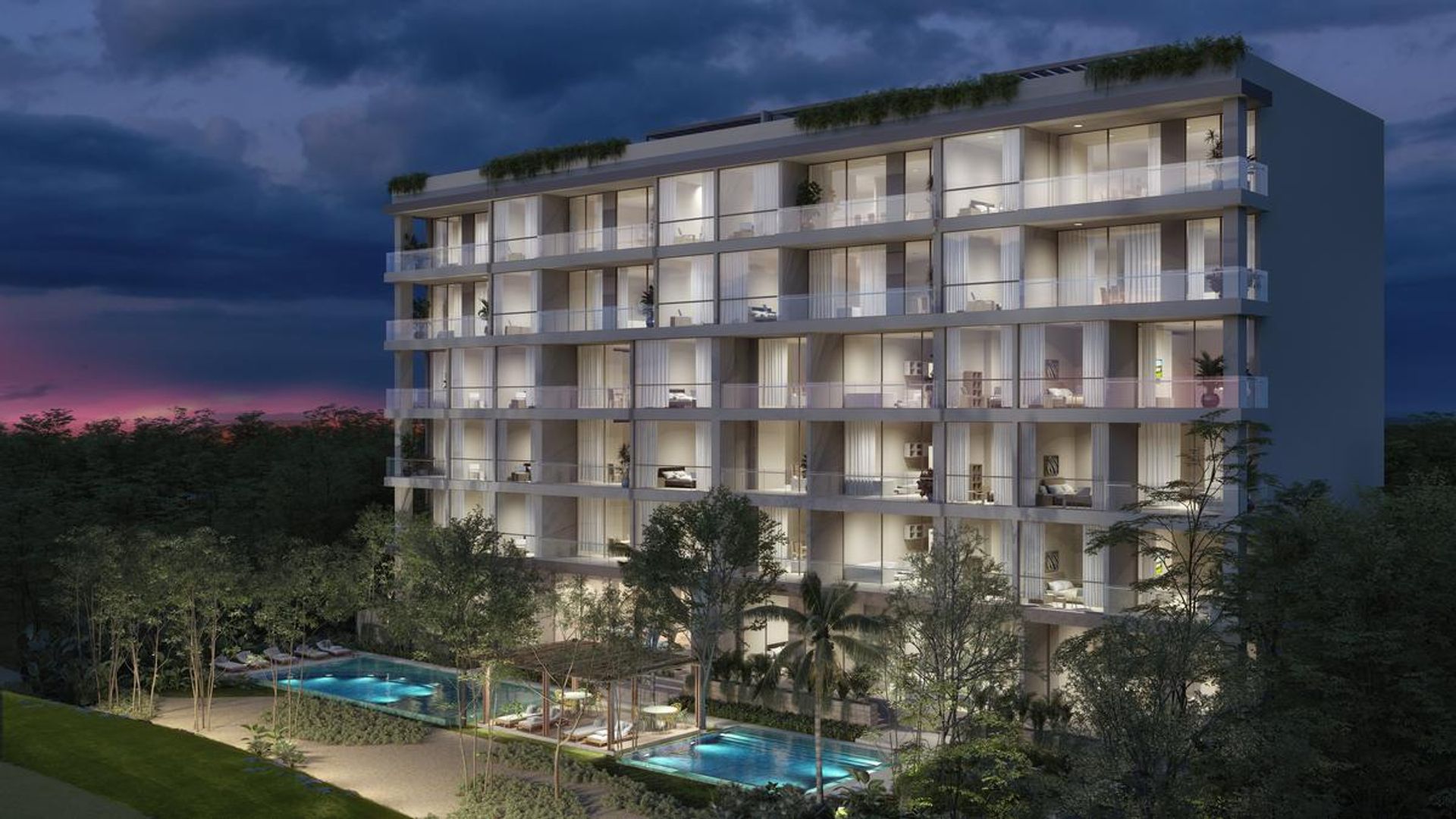 Condominium dans La Gloria, Quintana Roo 10844952