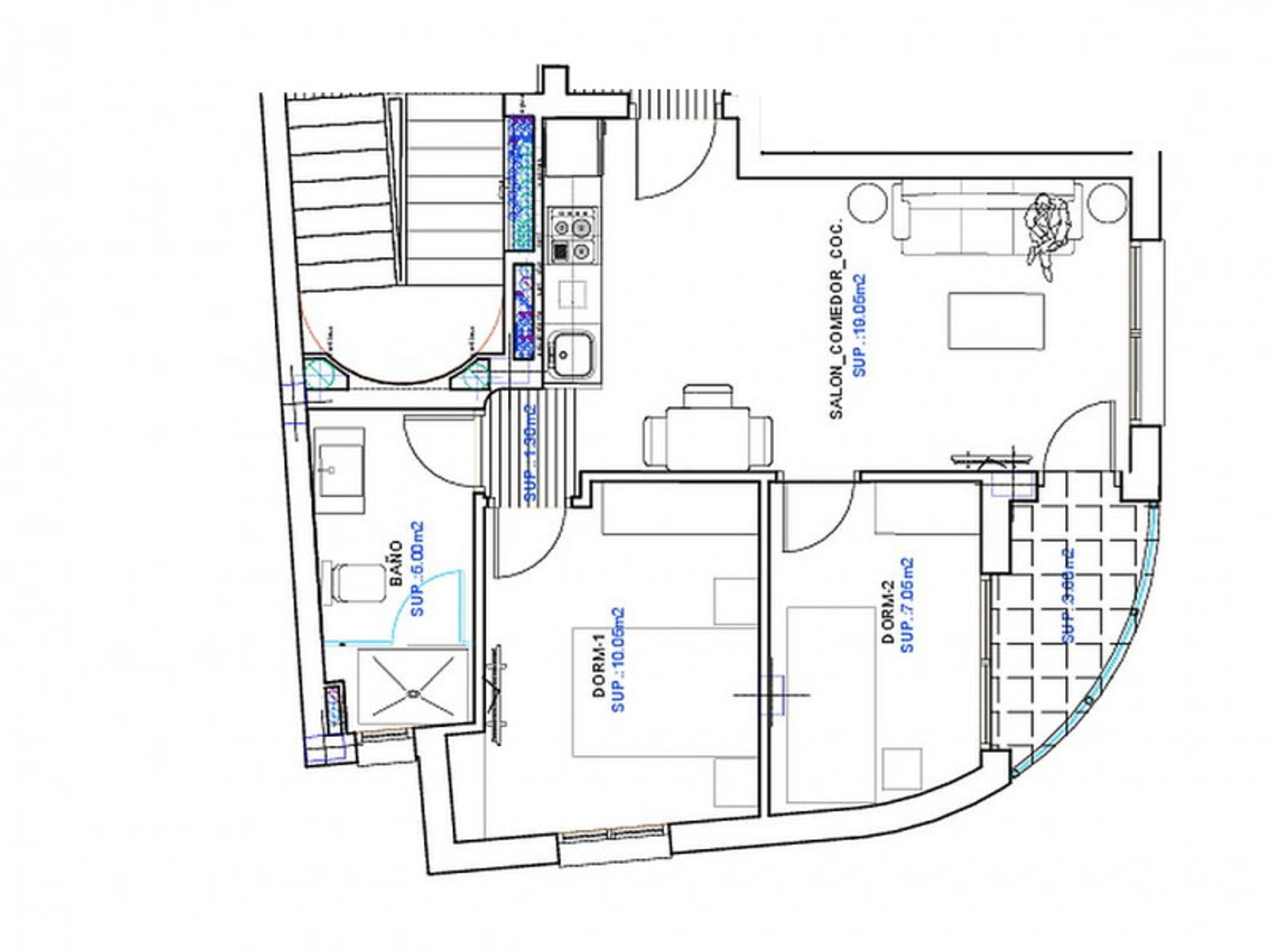 Rumah di Benidorm, Comunidad Valenciana 10845598