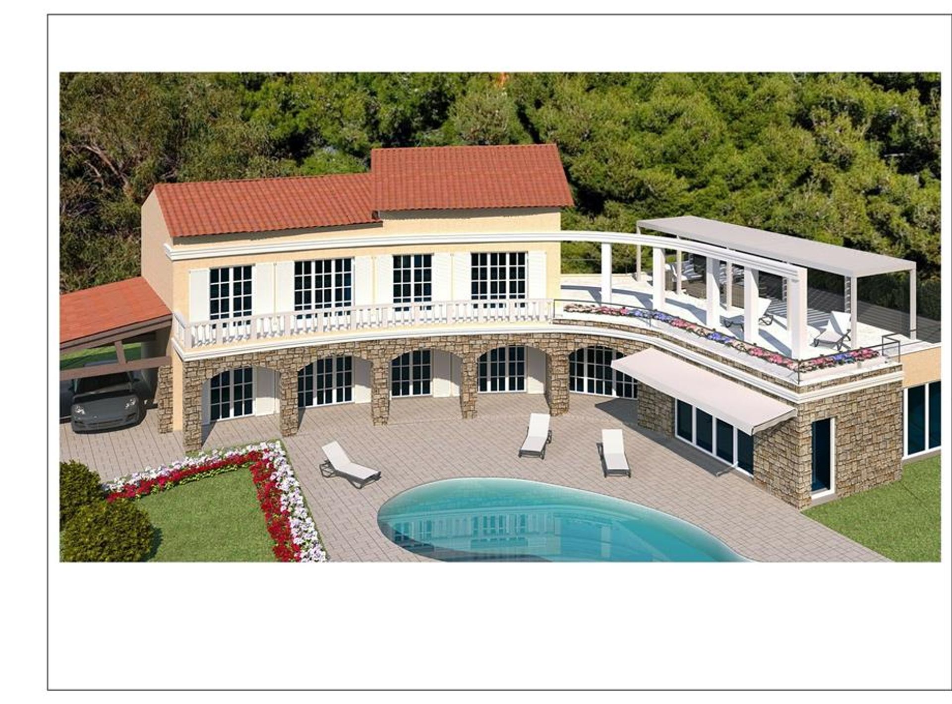 casa no Roquebrune-Cap-Martin, Provence-Alpes-Côte d'Azur 10852119