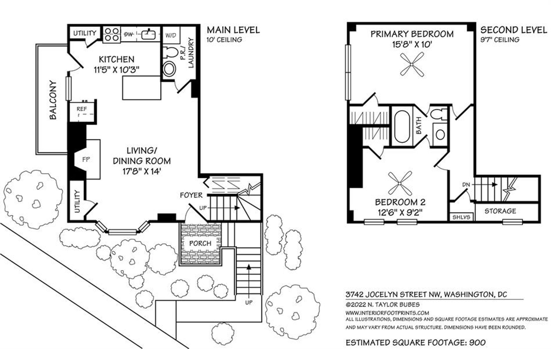 rumah dalam Washington, District of Columbia 10852910