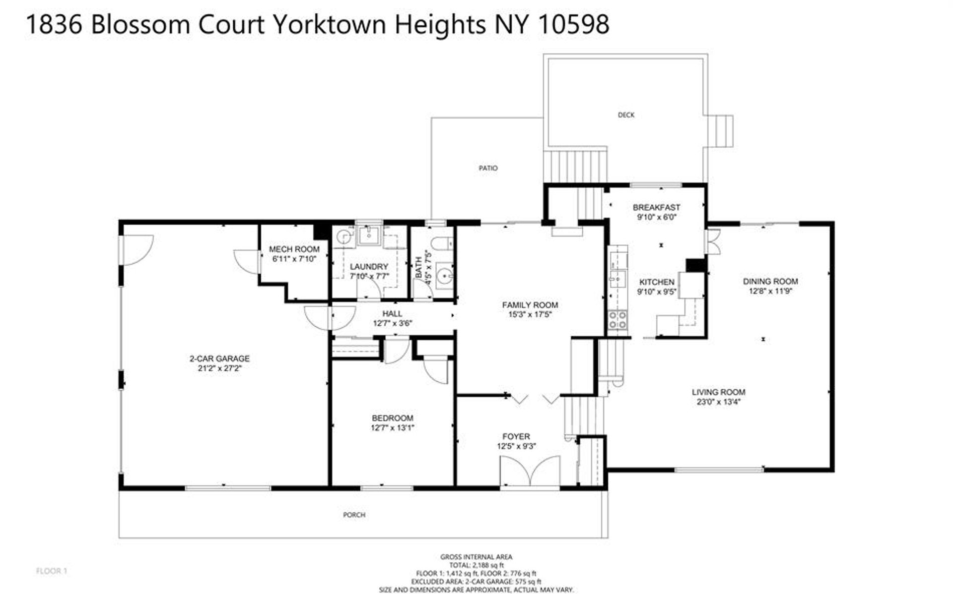 rumah dalam Yorktown Heights, New York 10858846