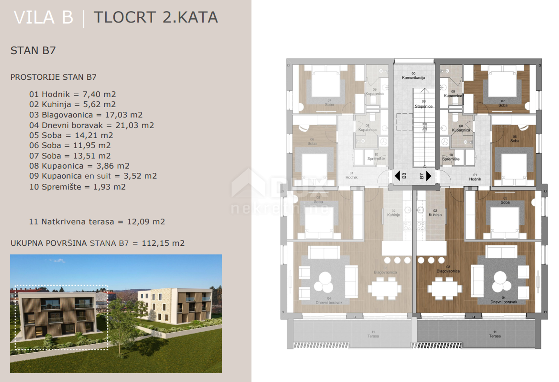 Condominium dans Labin, Istarska Zupanija 10867665