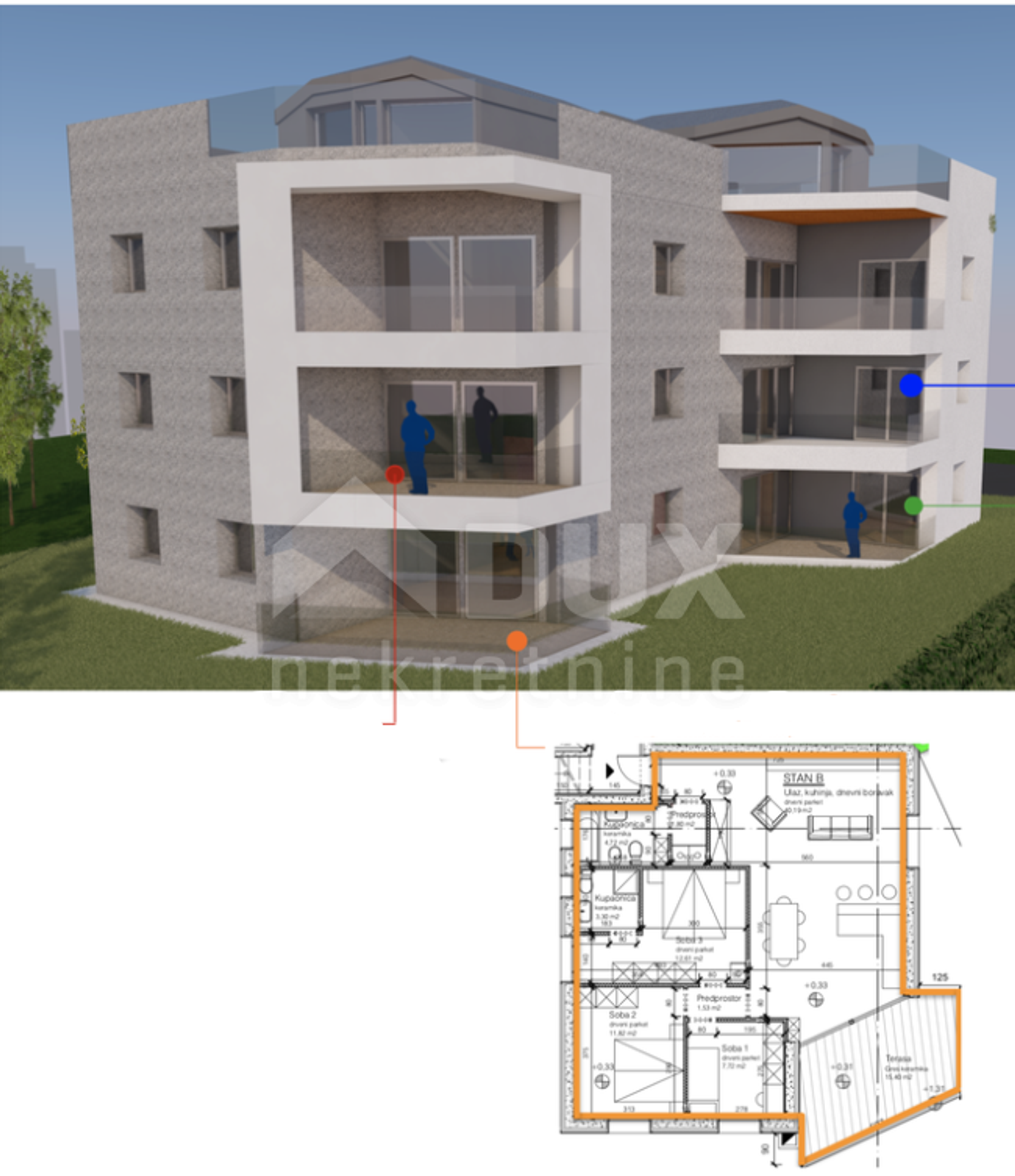 Condominio en Rovinj, Istarska Županija 10868550