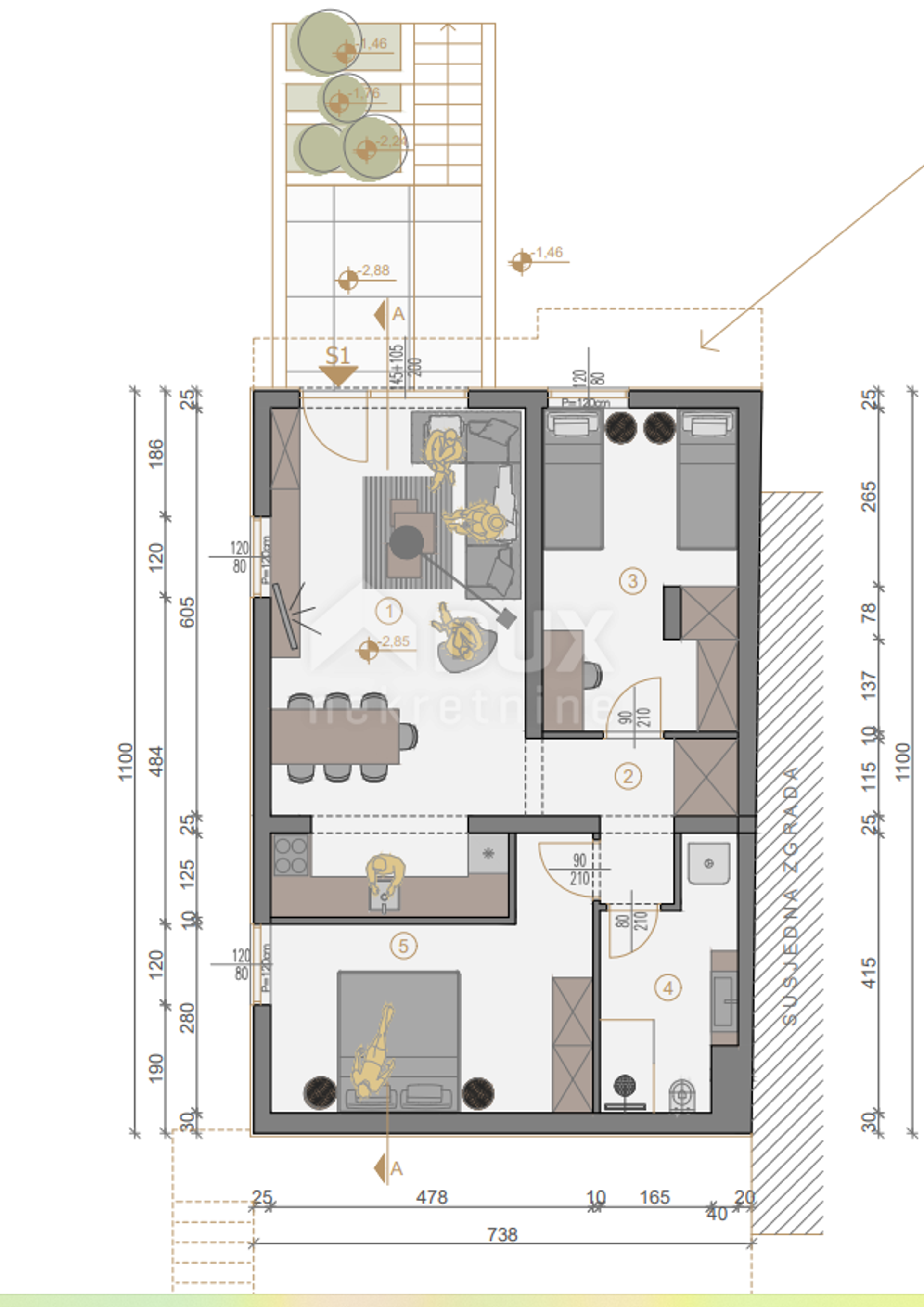 Condominium in Fazana, Istarska Zupanija 10869637