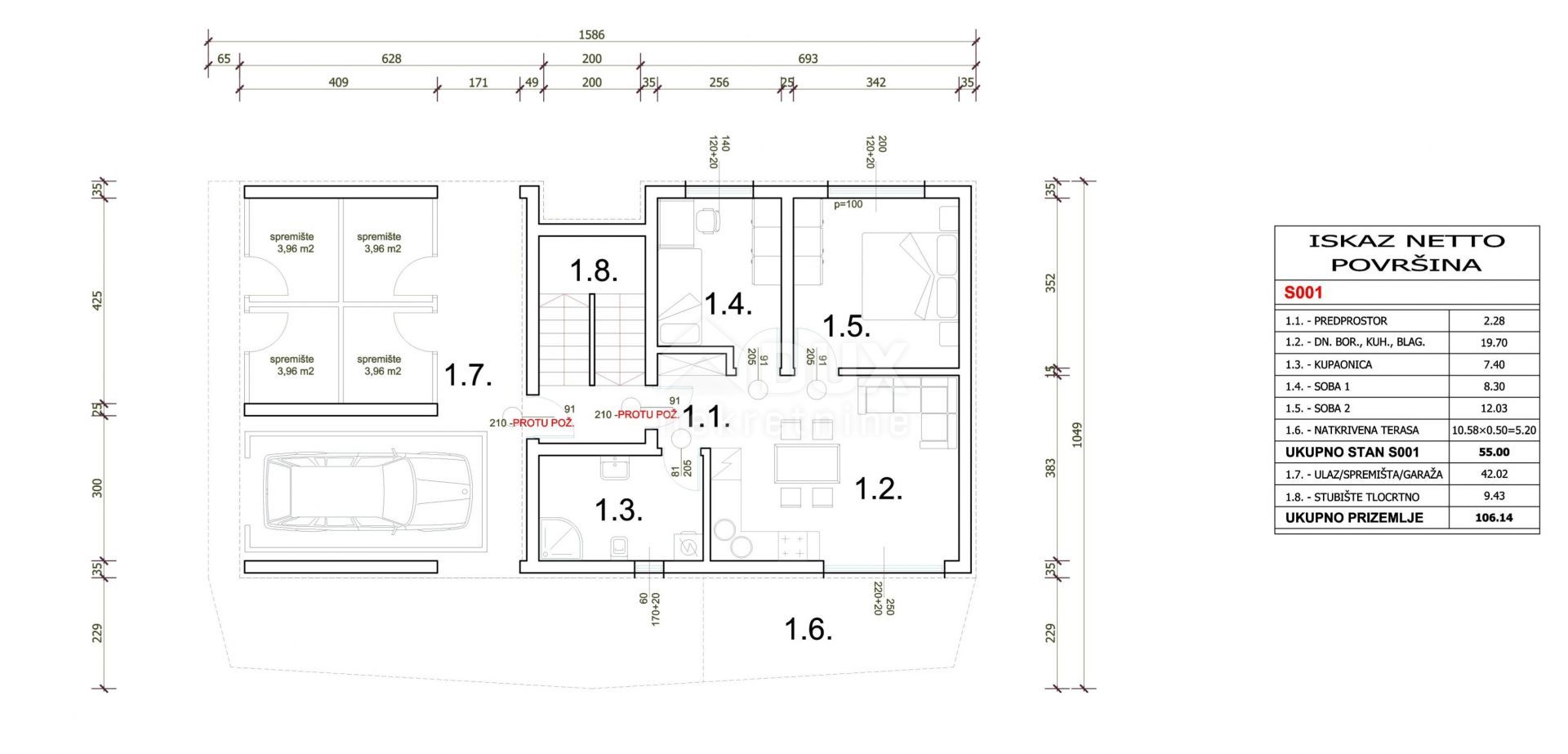 Condominio en Veli Vrh, Istarska Županija 10871460