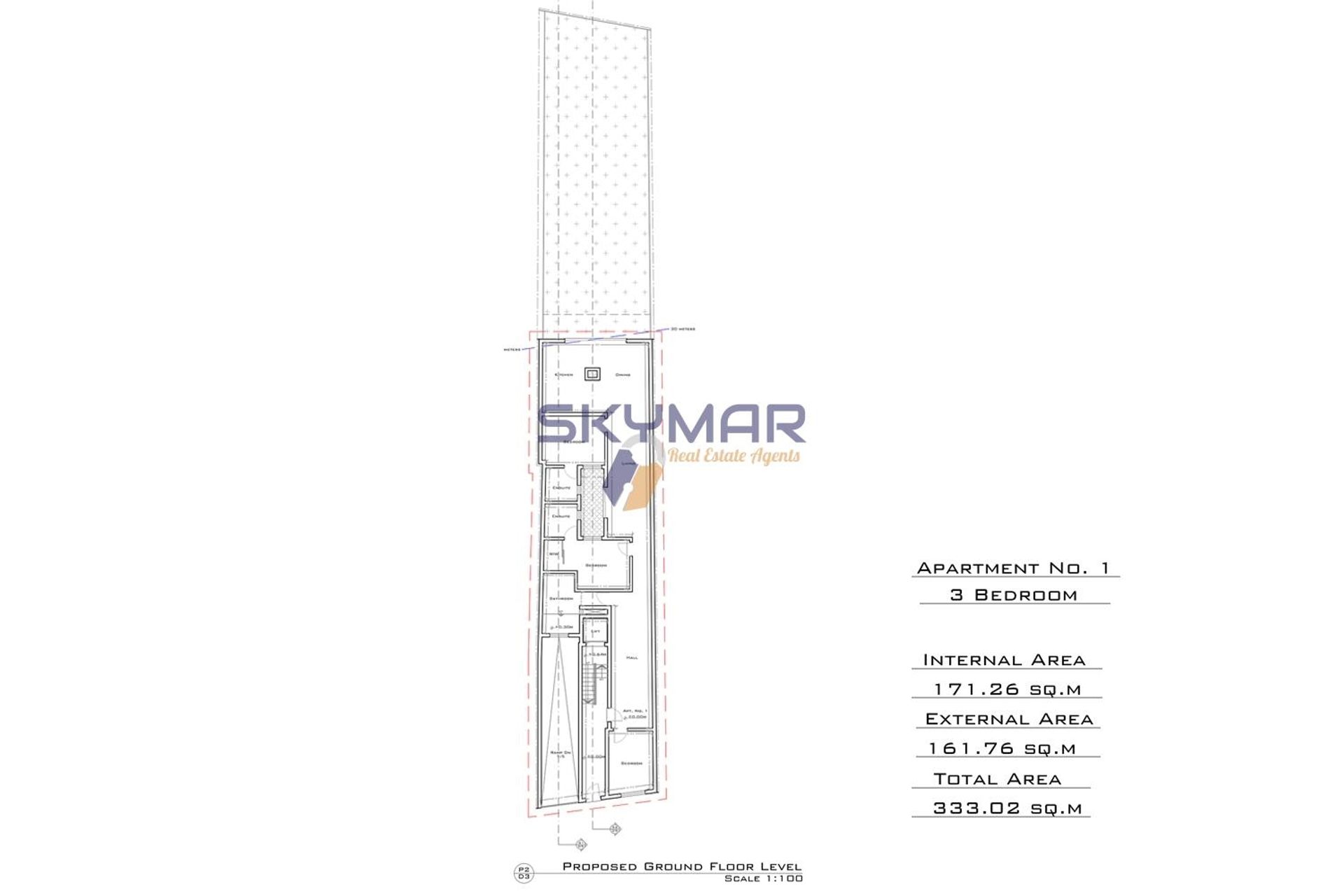 Kondominium w Wied l-Arkata, Mosta 10874983