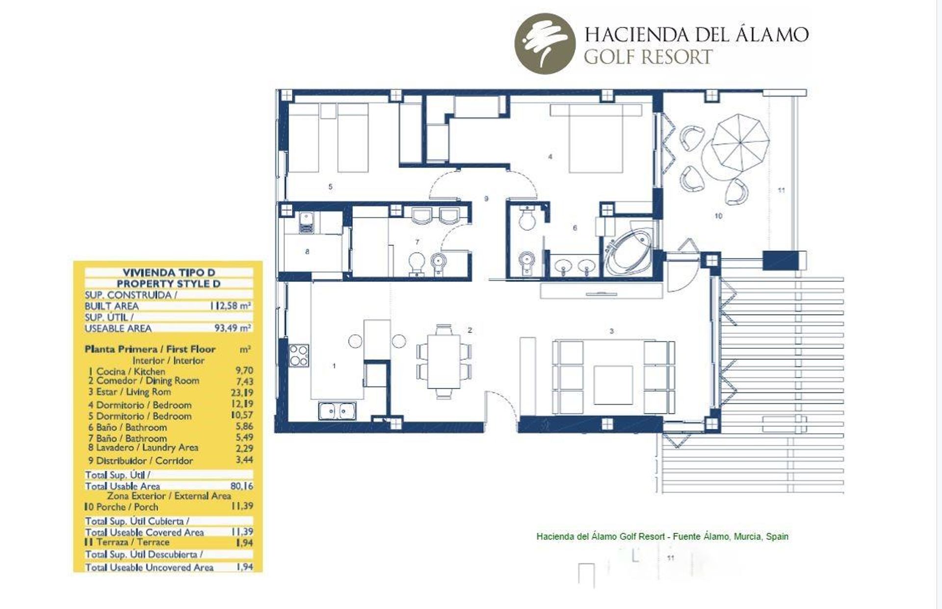 Kondominium w Fuente Álamo de Murcia, Region of Murcia 10876487