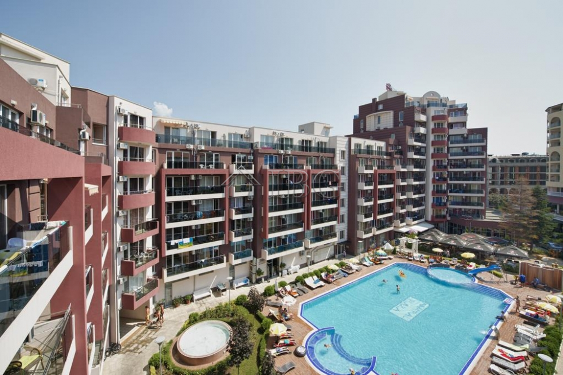 Condominium dans Sunny Beach, Burgas 10887202