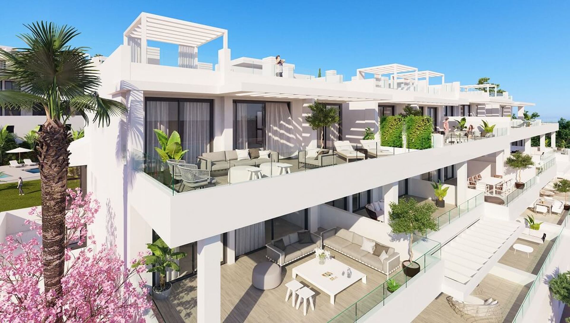 Condominium dans Estepona, Andalucía 10887598