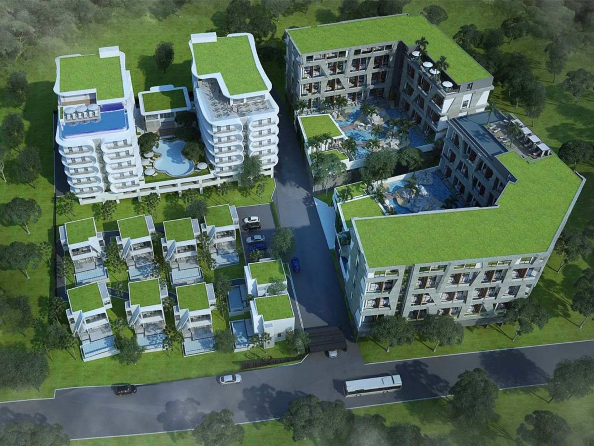 Condominium dans Ban Phrom Thep, Phuket 10887836