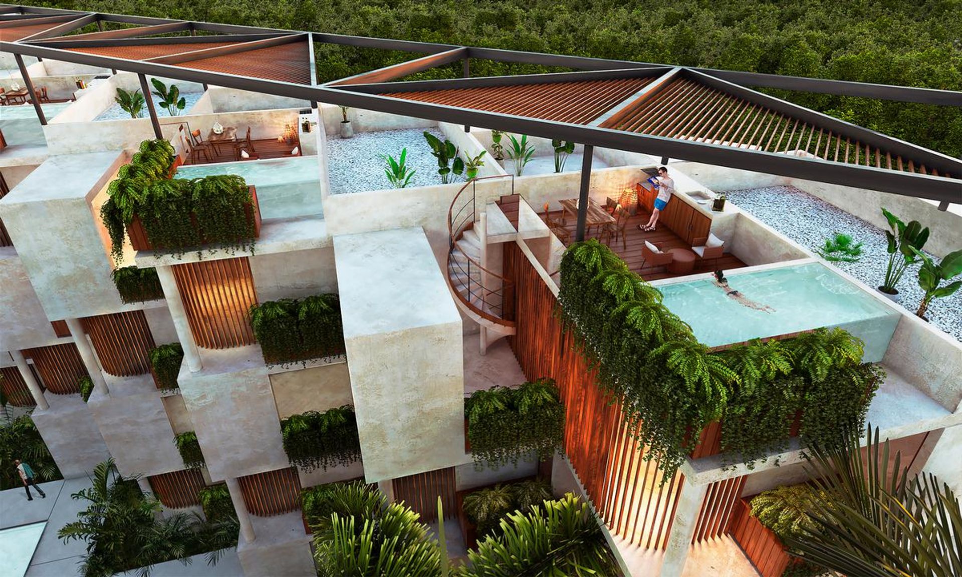 عمارات في Playa del Carmen, Quintana Roo 10901427