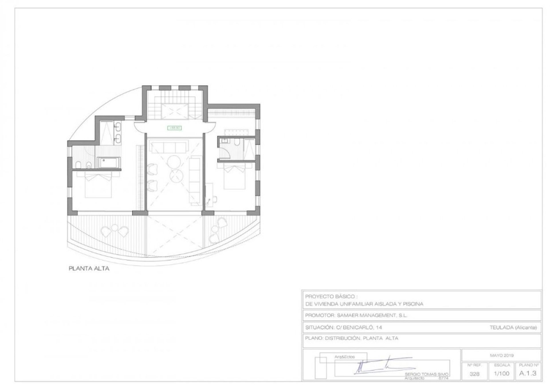 rumah dalam Teulada, Comunidad Valenciana 10907017