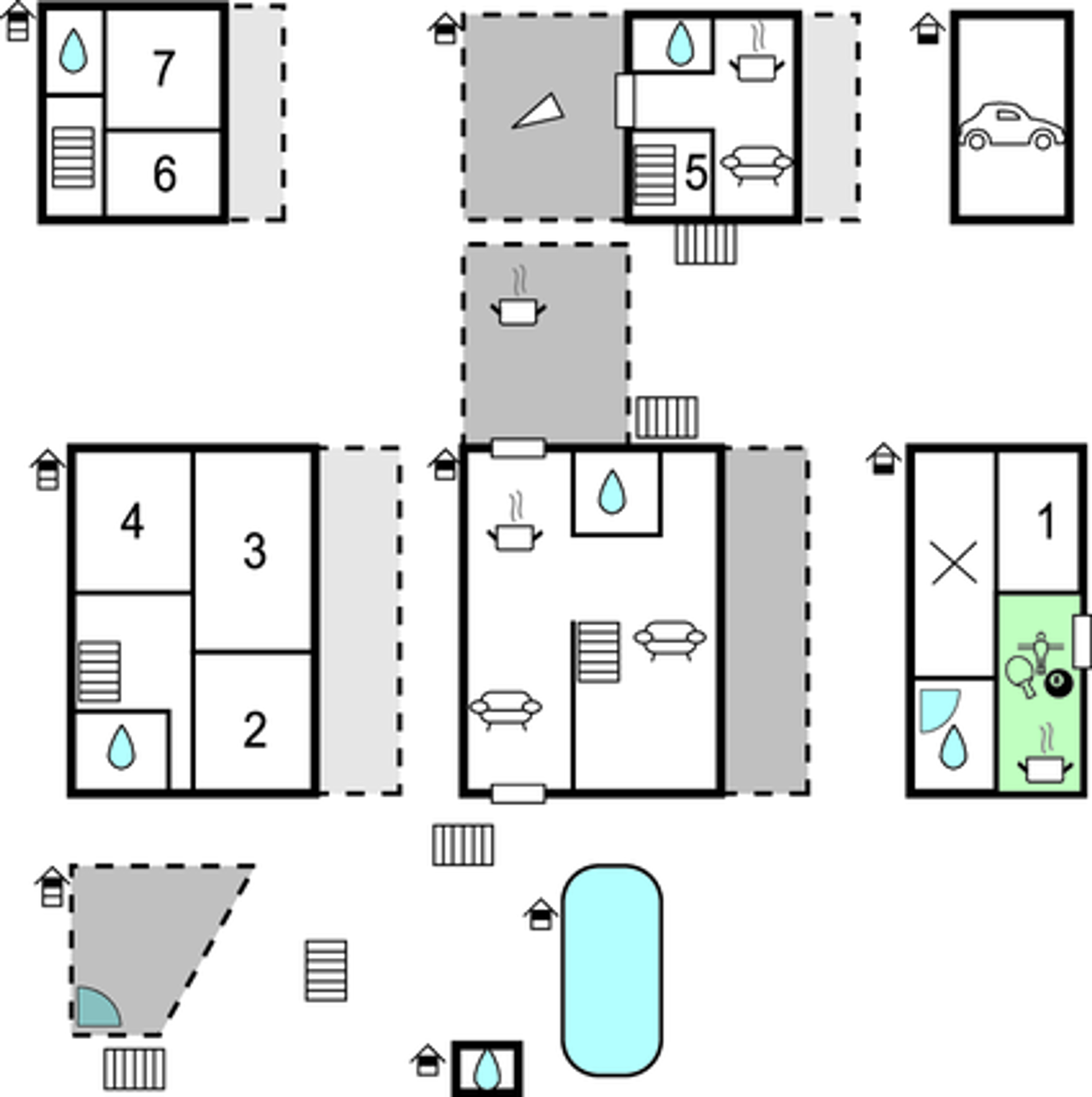 rumah dalam Split, Split-Dalmatia County 10931570