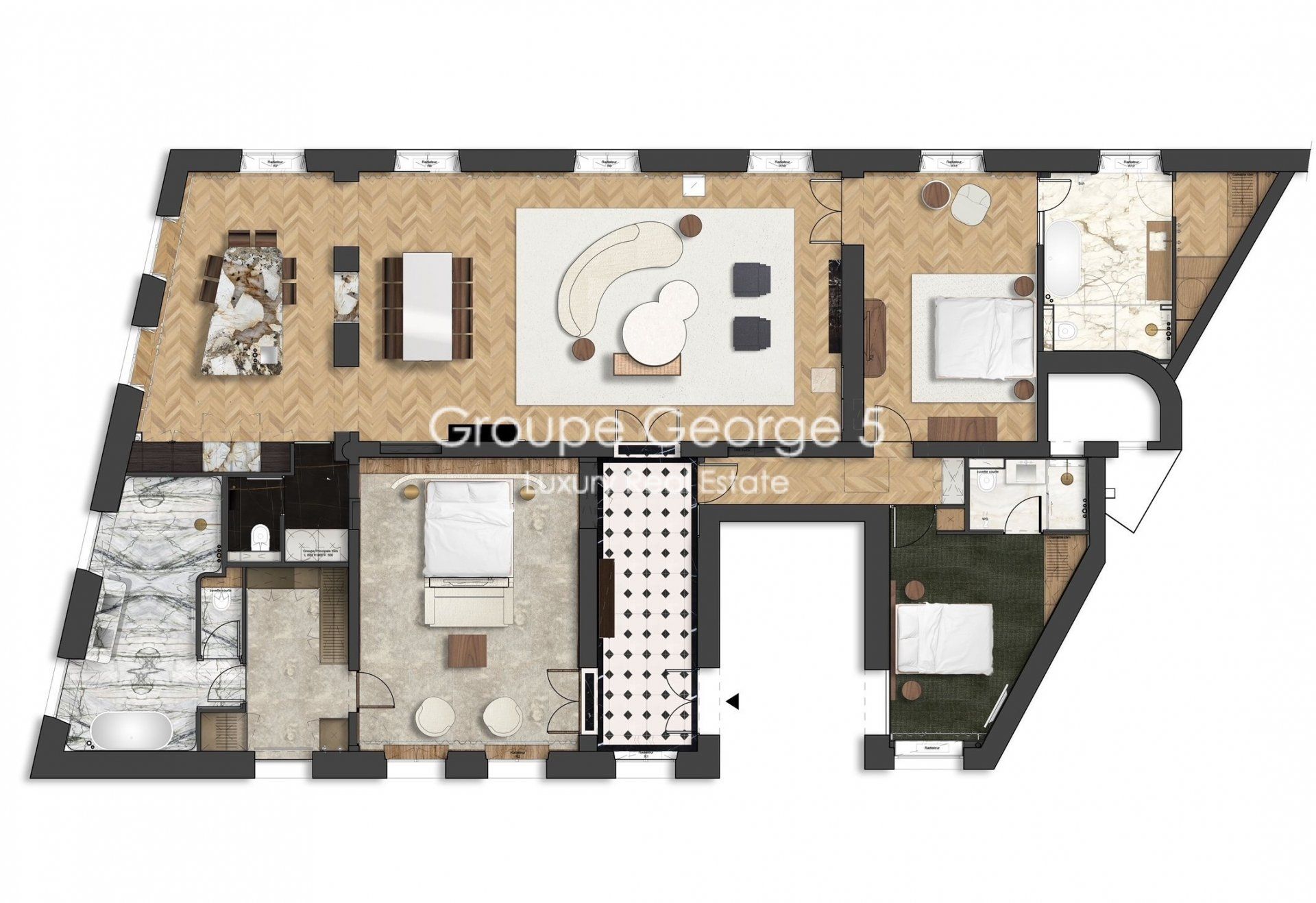 Kondominium w Paris, Île-de-France 10931834