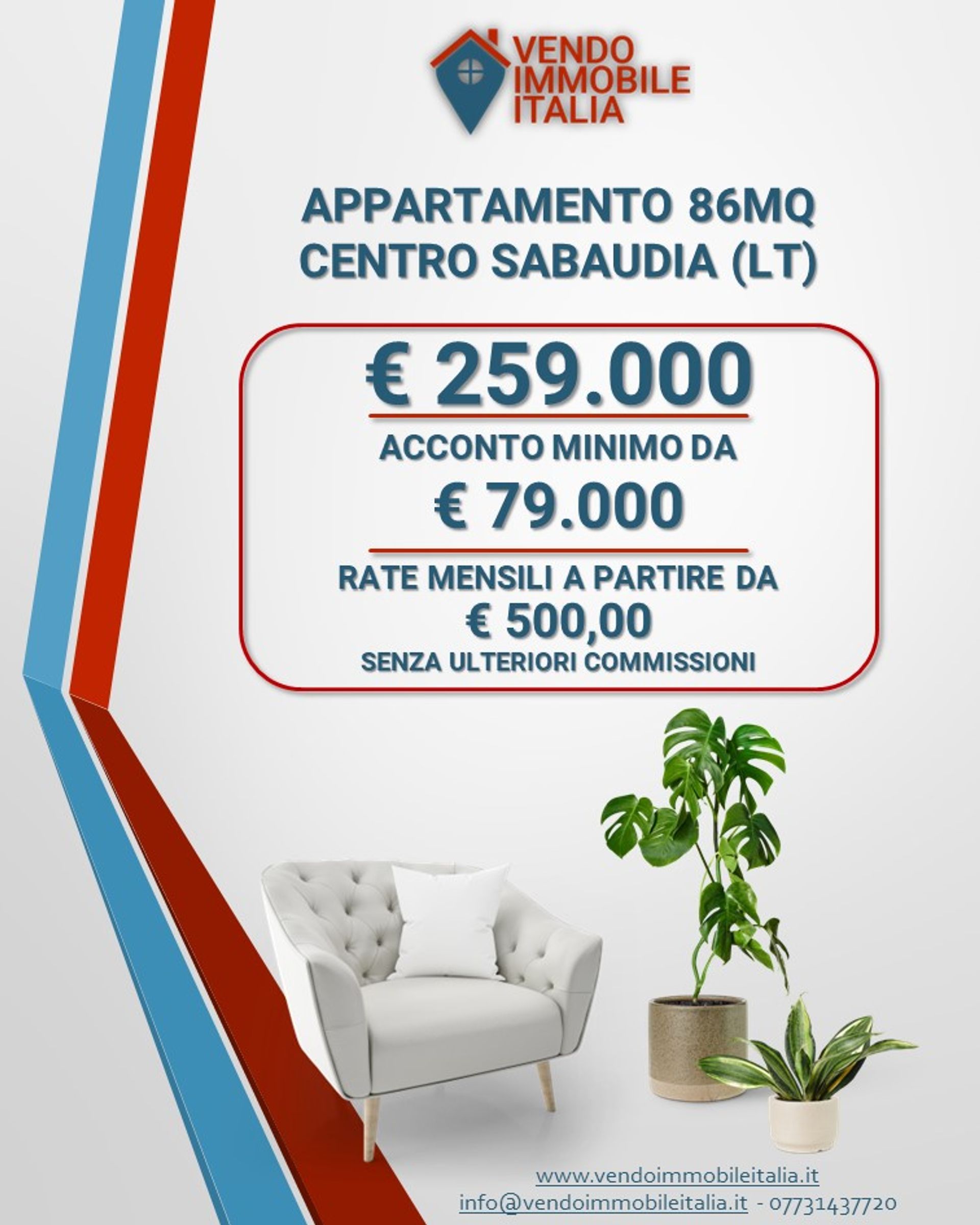 Condominio en Sabaudia, Lazio 10931992