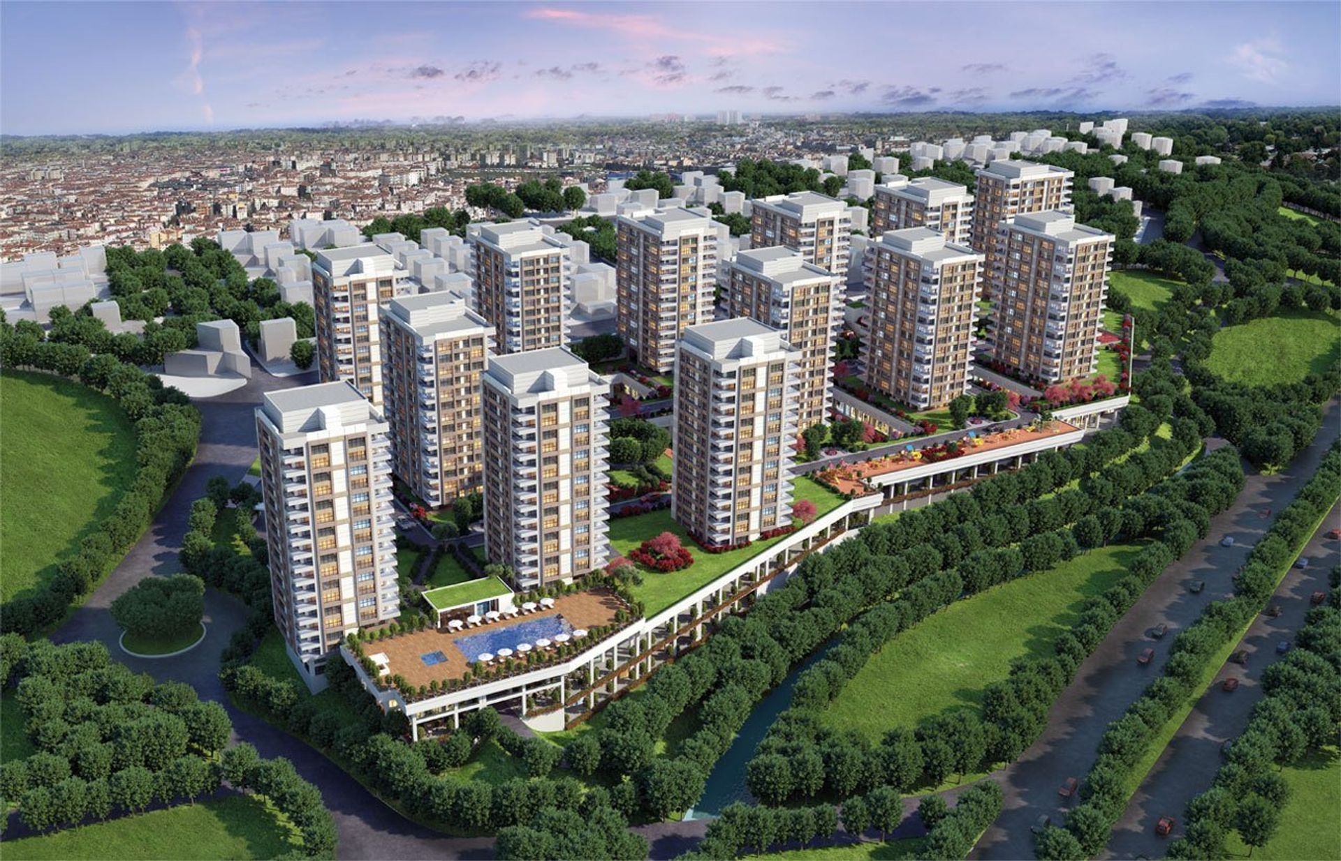 Condominium in Asagi Dudullu, Istanbul 10934303