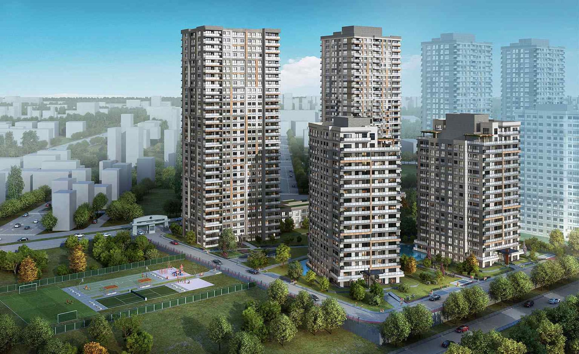 Kondominium dalam Umraniye, Istanbul 10934360