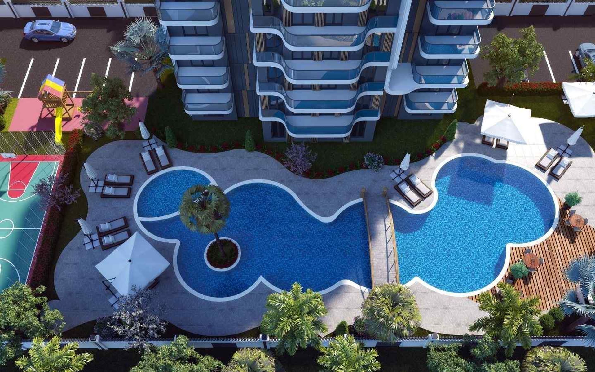 Condominium in Yesilkoy, Antalya 10934809