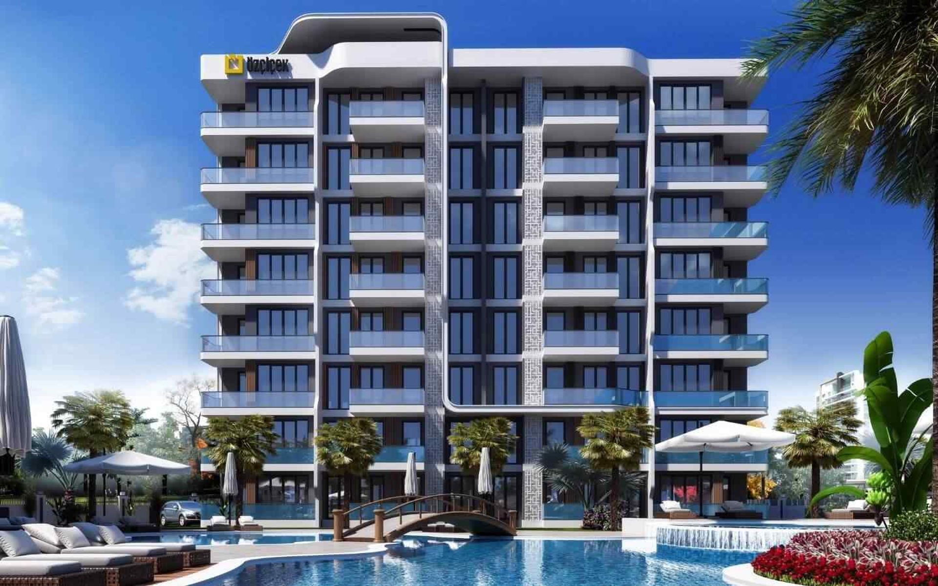 Osakehuoneisto sisään Fettahlı, Antalya 10934812