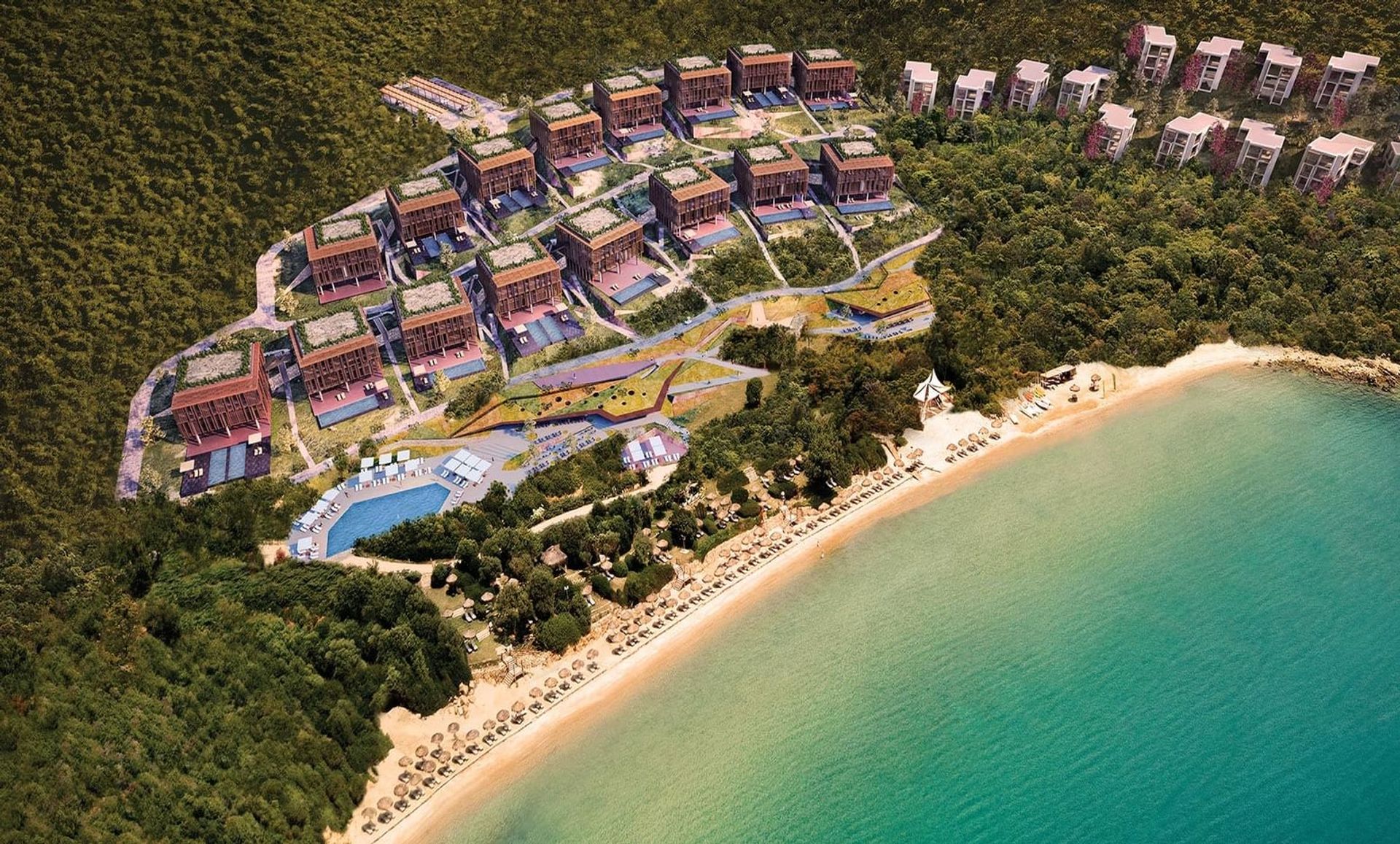 Kondominium dalam Bodrum, Mugla 10934844