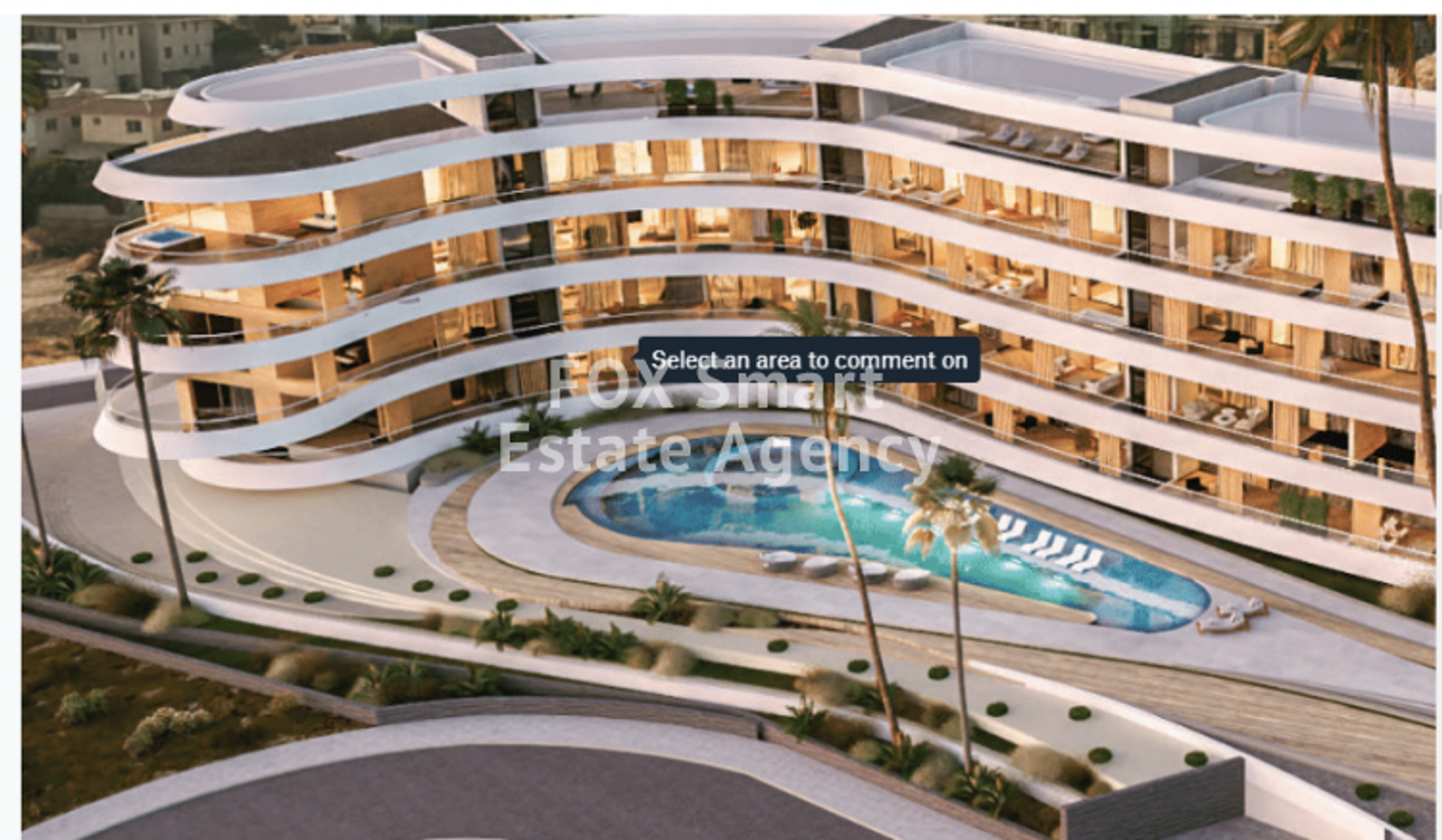 Kondominium w Agios Atanazy, Lemesos 10949845