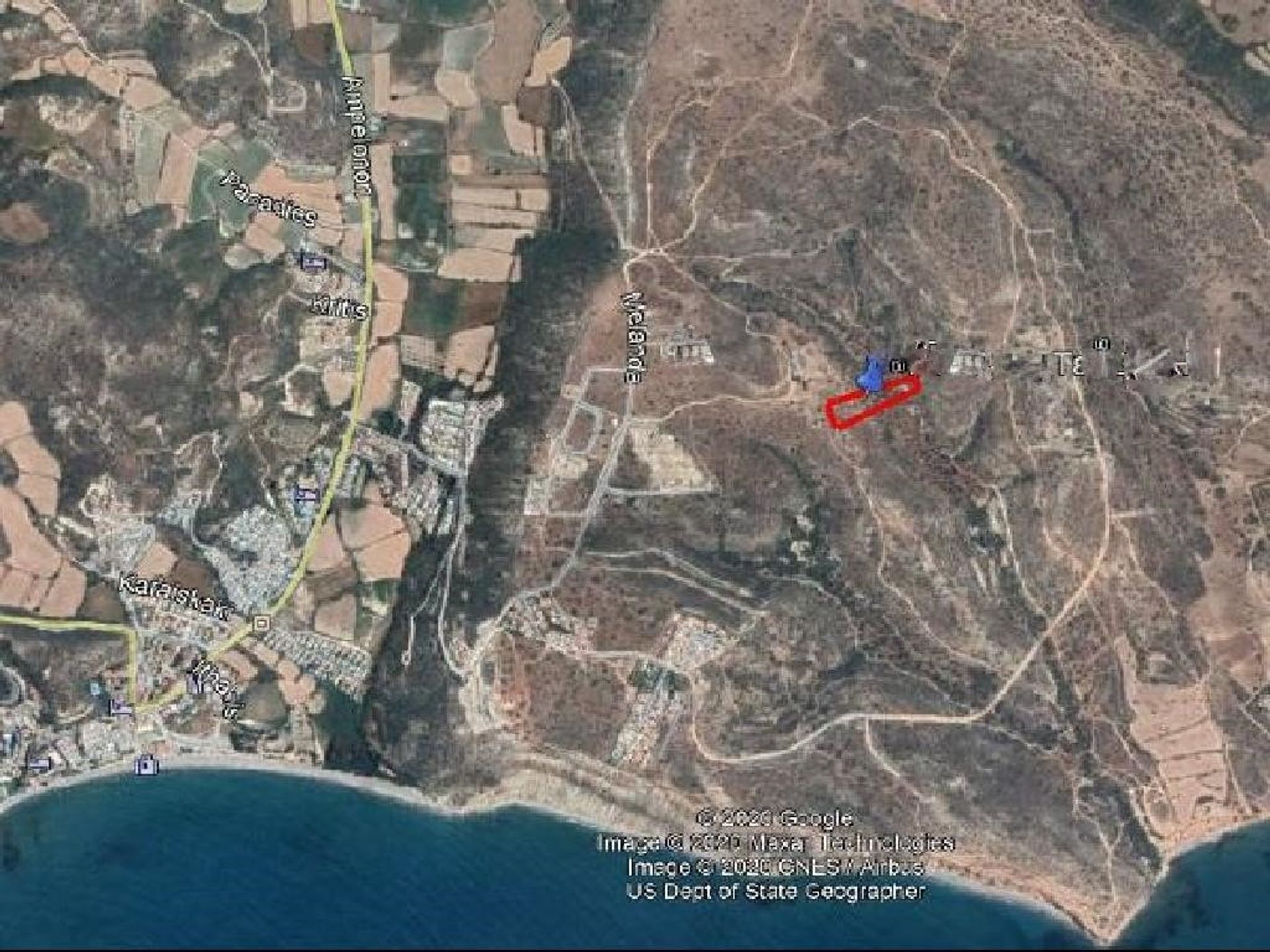 Land i Pissouri, Limassol 10954767