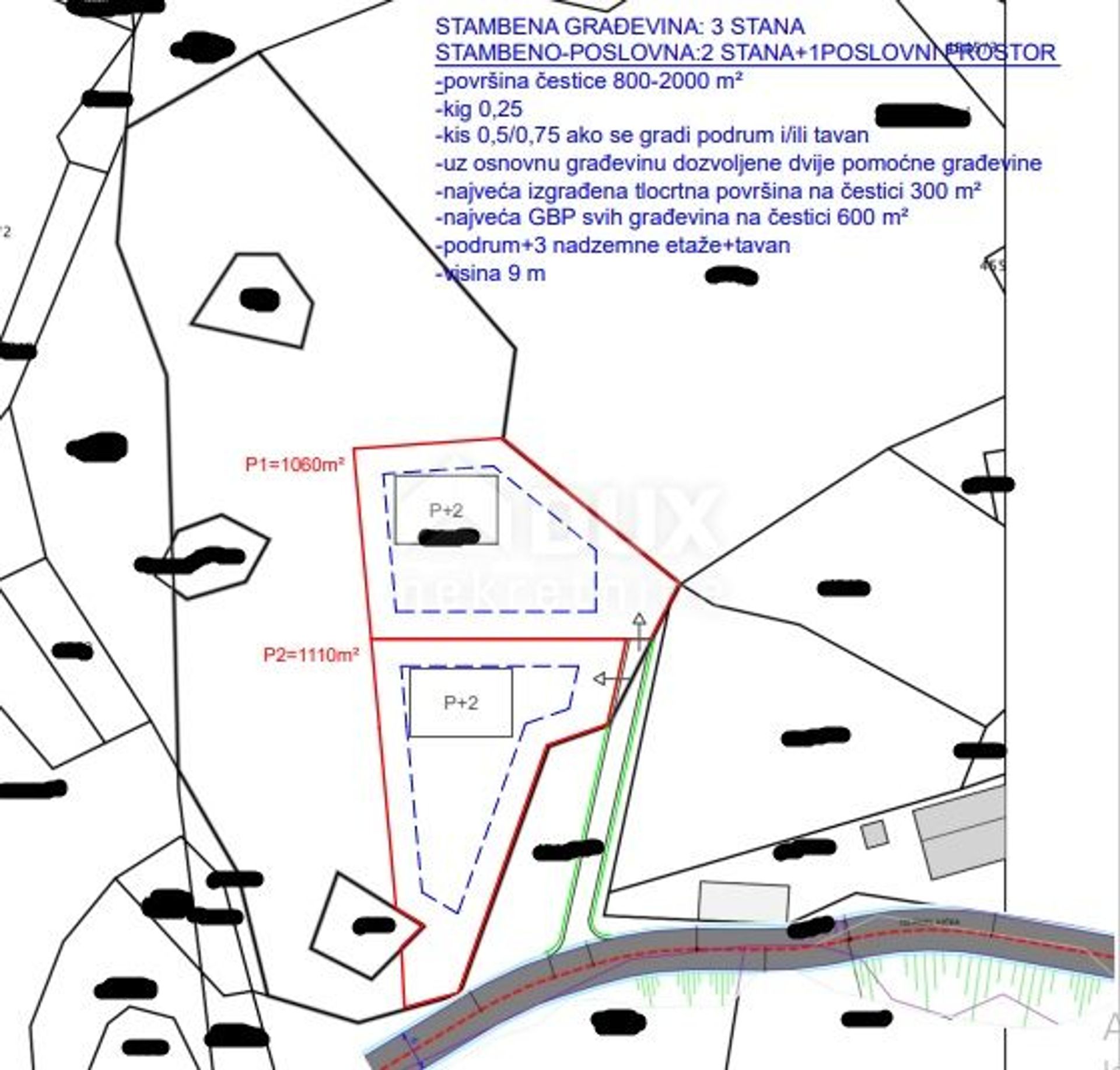 Land in Matulji, Primorsko-Goranska Zupanija 10956351