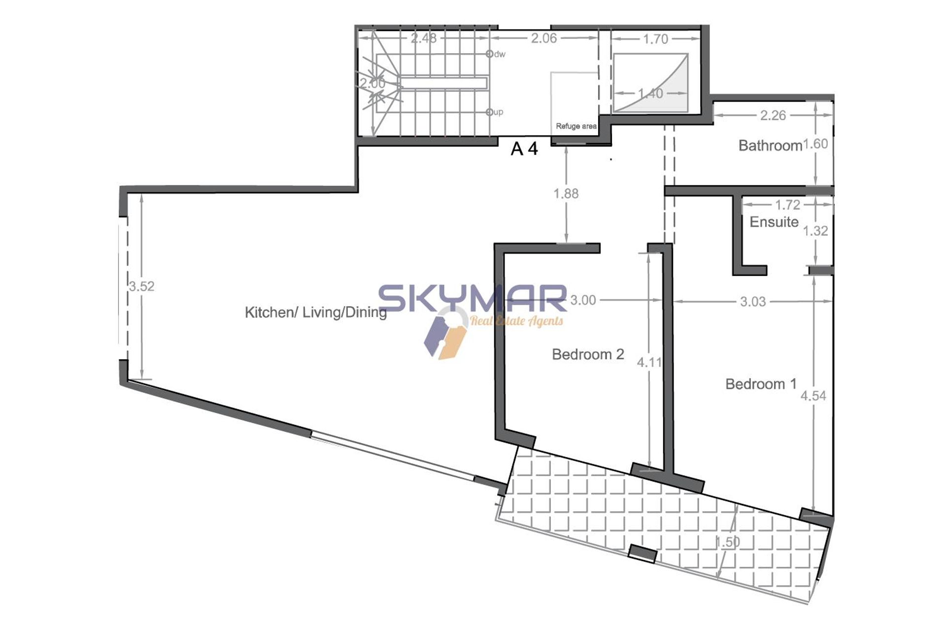 Kondominium w Mizieb, Mellieha 10959598