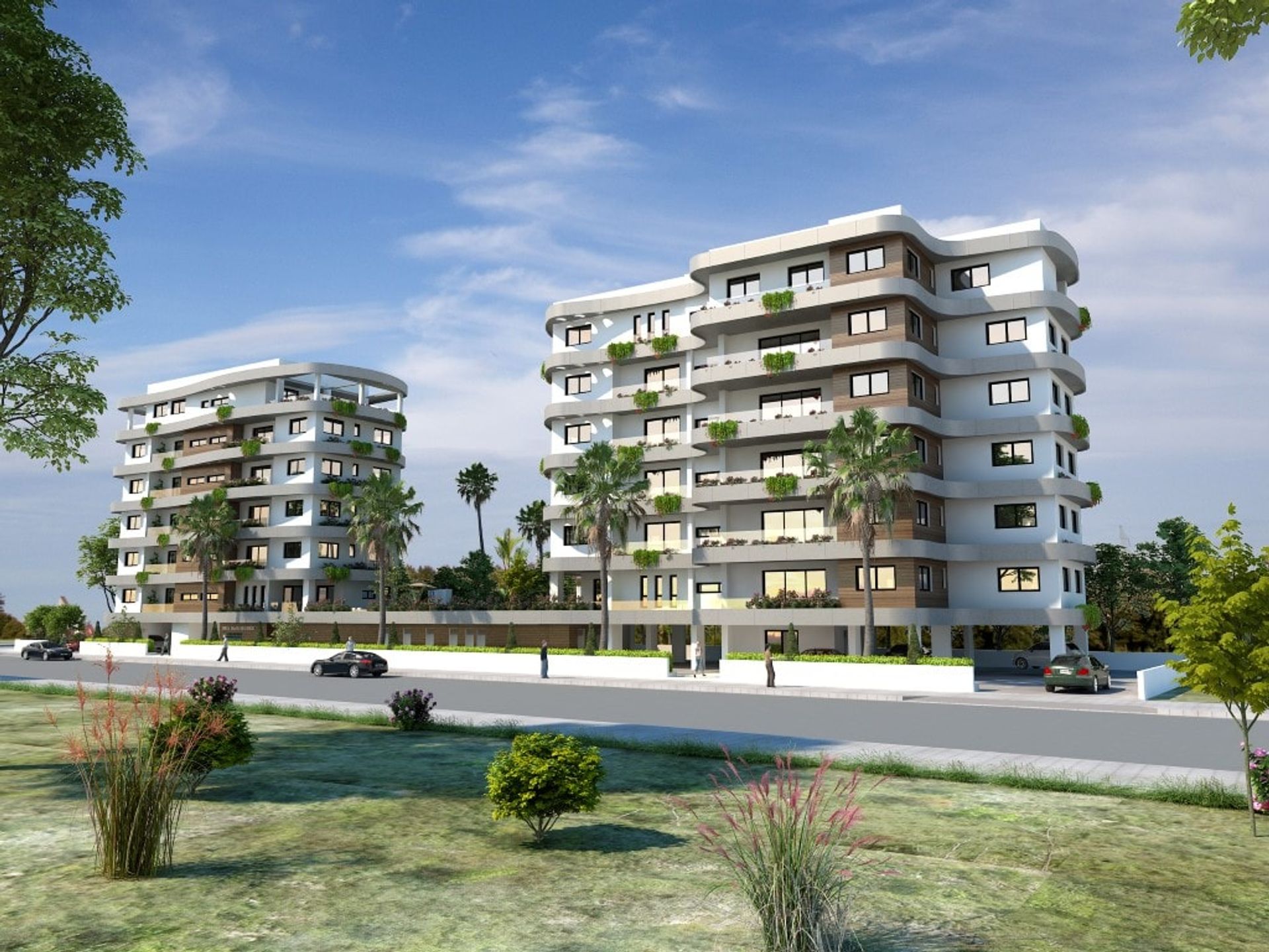 Kondominium w Larnaka, Larnaka 10969356