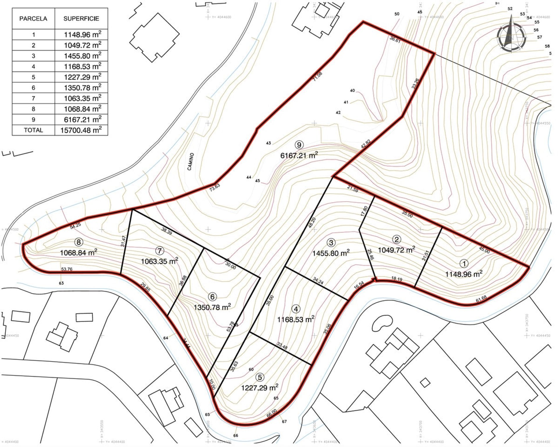 Land in Ojen, Andalusië 10970864