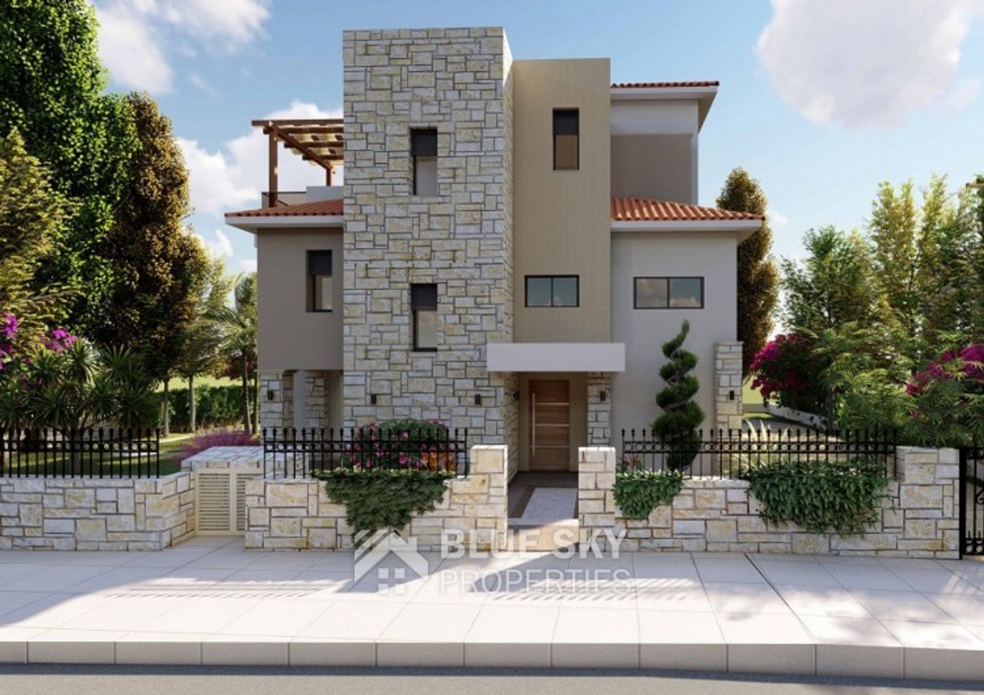 Rumah di Peyia, Paphos 10972395