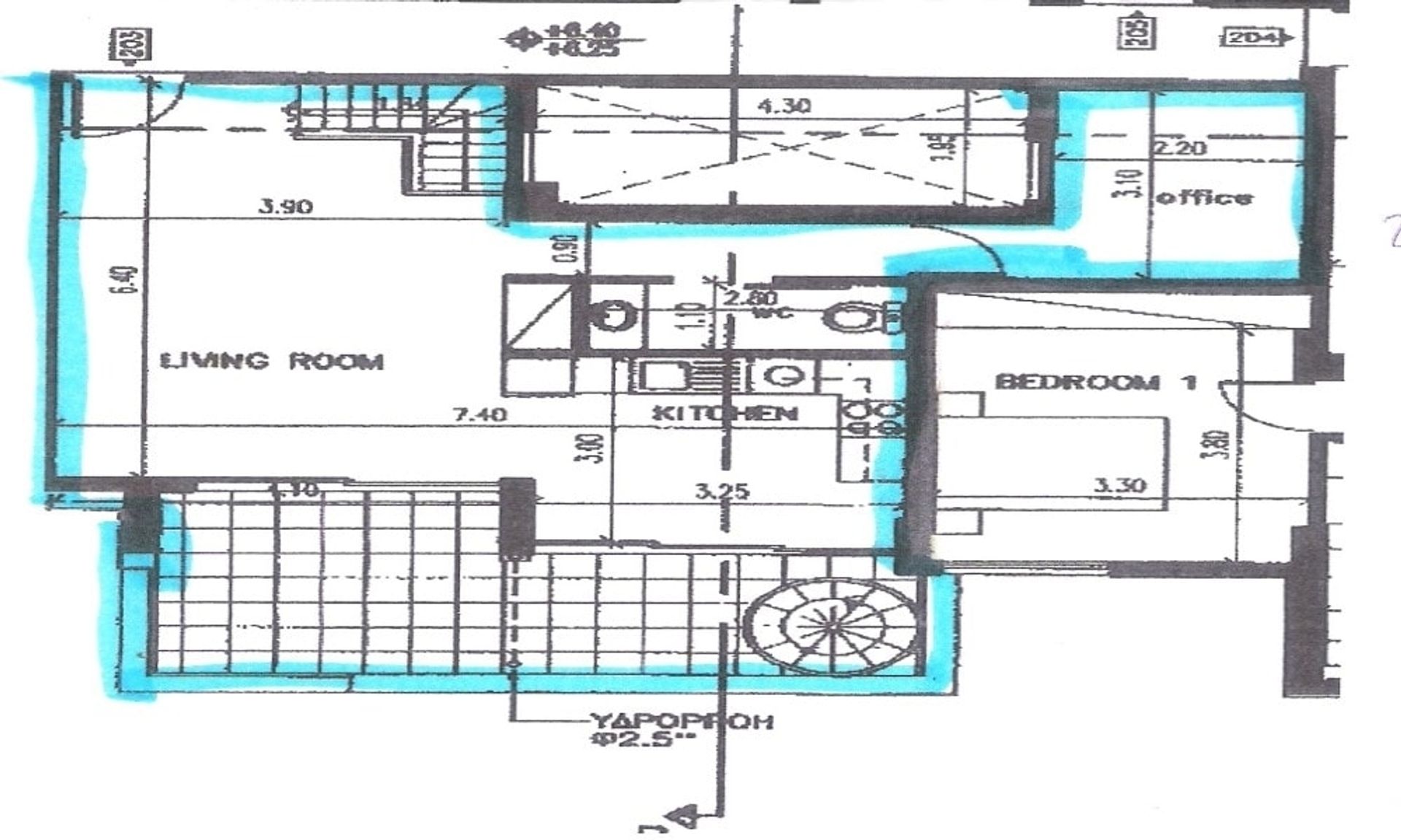 Kondominium w Oroklini, Larnaca 10980212