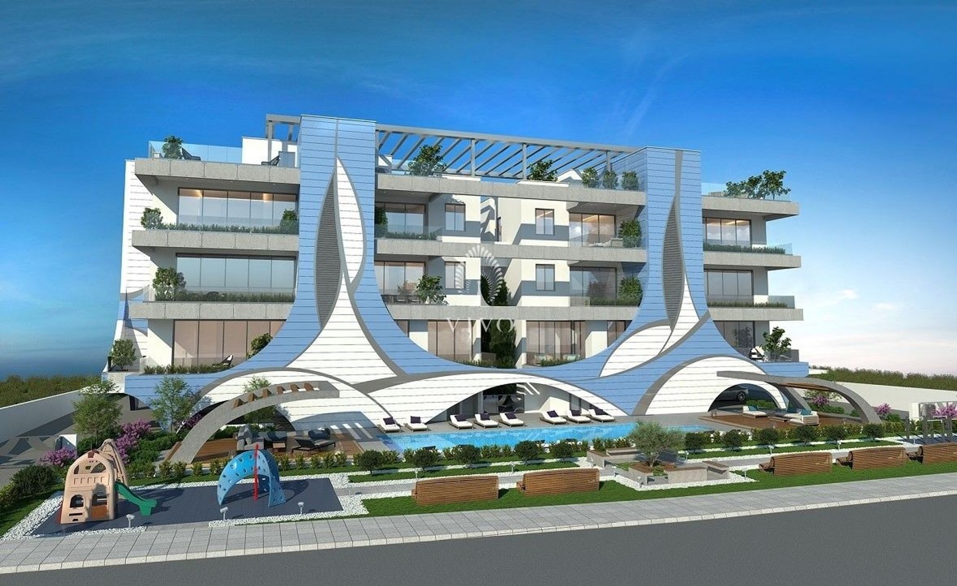 Condominio nel Germasogeia, Lemesos 10985187