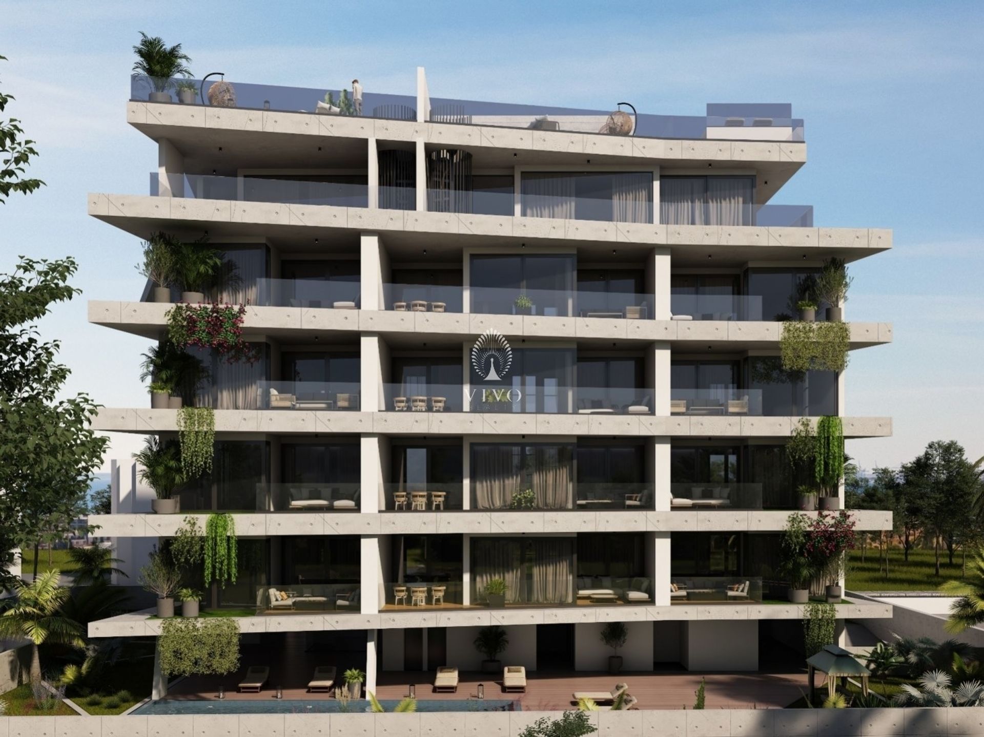 Kondominium dalam Germasogeia, Limassol 10985193