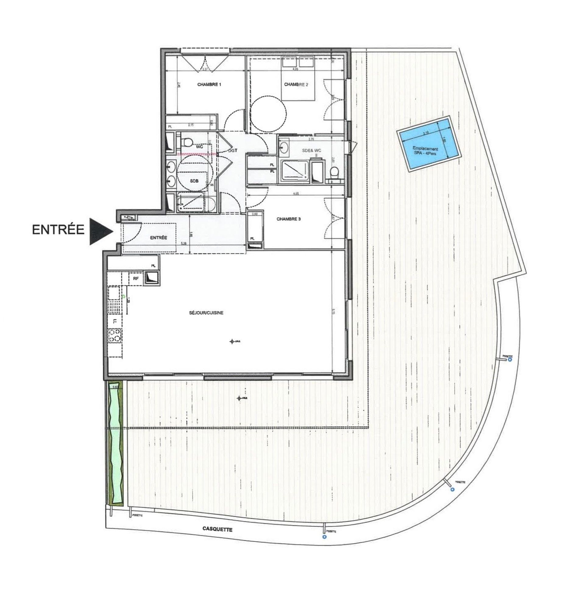 公寓 在 拉佩内, 普罗旺斯-阿尔卑斯-蓝色海岸 10988116