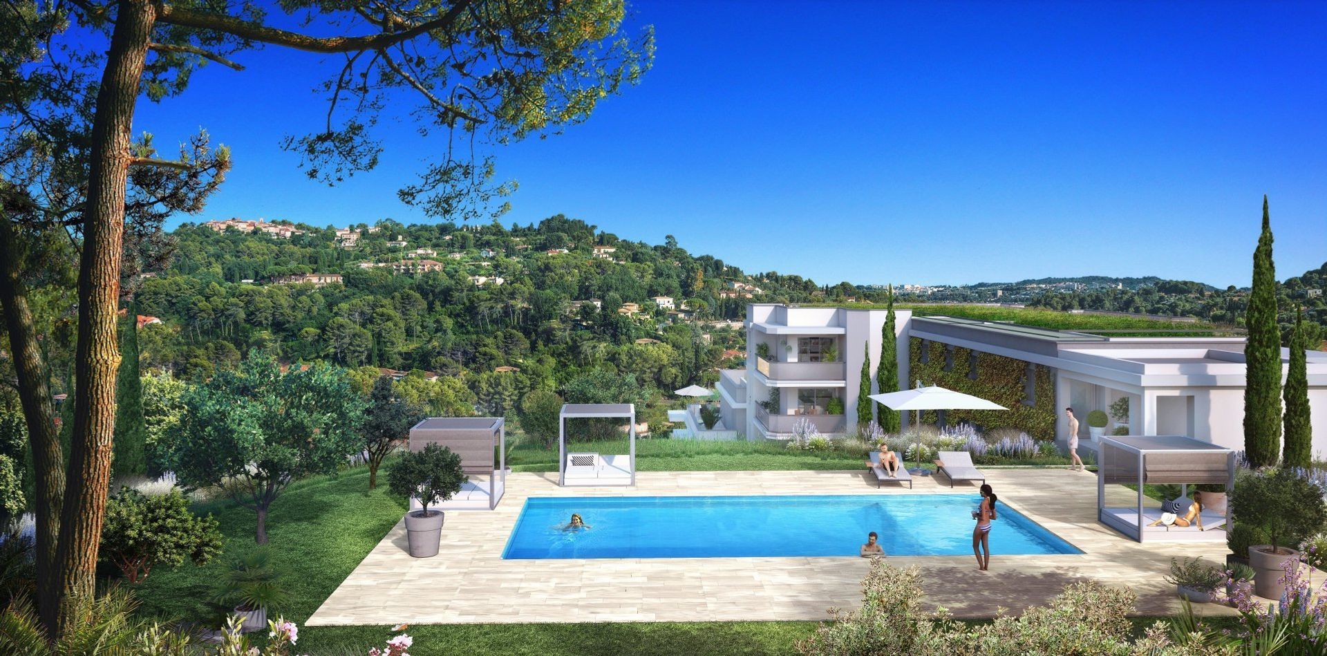 Kondominium dalam Mougins, Provence-Alpes-Côte d'Azur 10988126