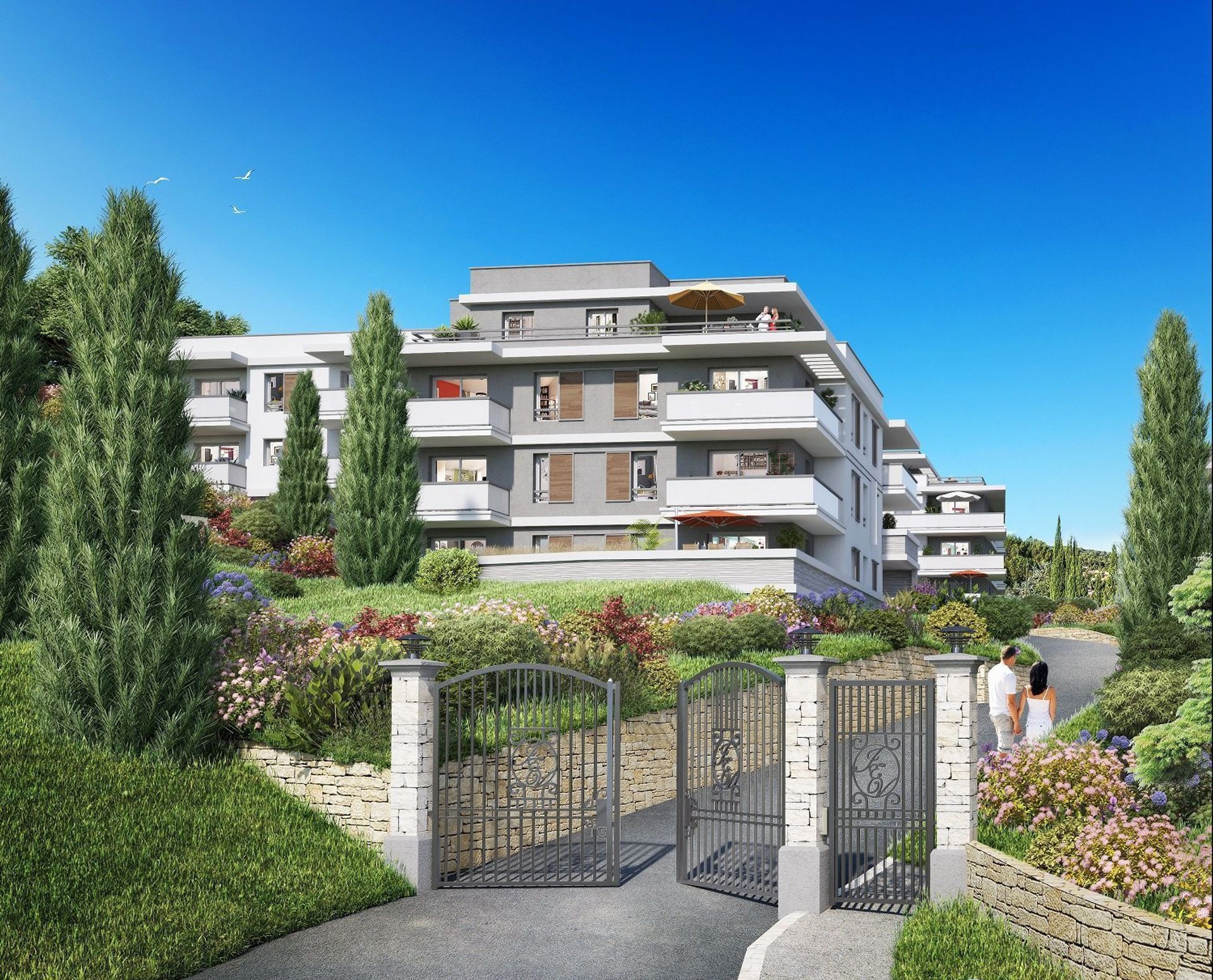 Kondominium dalam Mougins, Provence-Alpes-Côte d'Azur 10988126