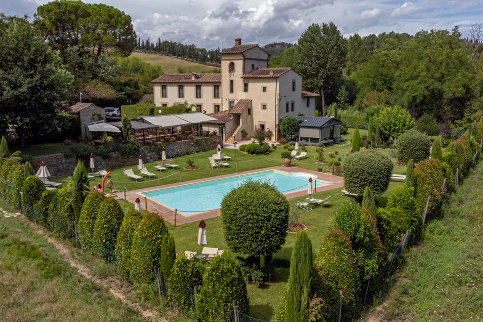 Hus i Siena, Tuscany 10997217