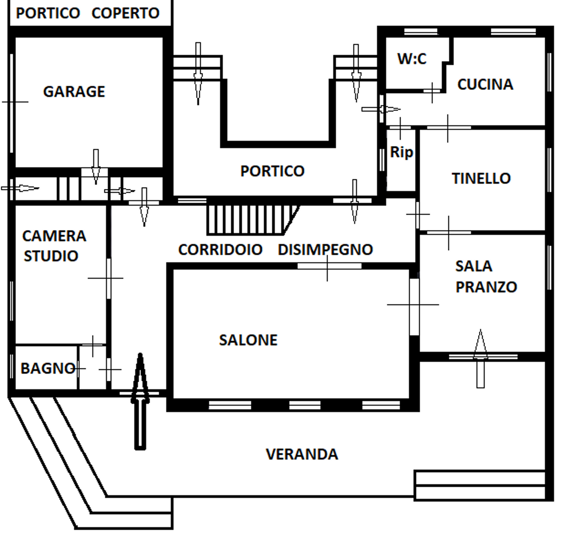 rumah dalam Forte dei Marmi, Tuscany 11000009