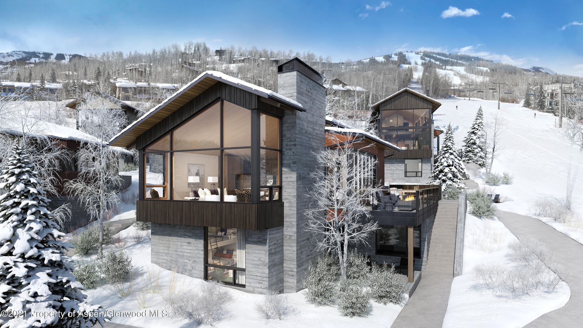 Rumah di Aspen, Colorado 11052520