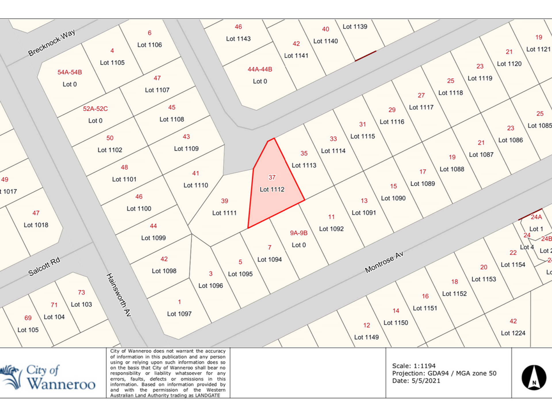 Terra no Maylands, Austrália Ocidental 11053563