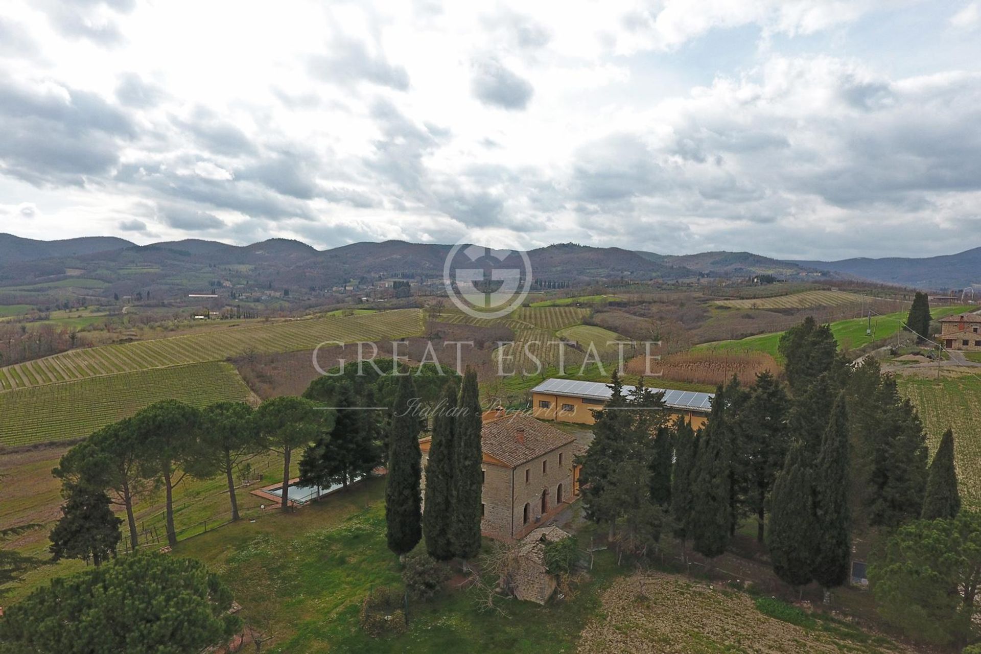 rumah dalam San Casciano dei Bagni, Tuscany 11055954