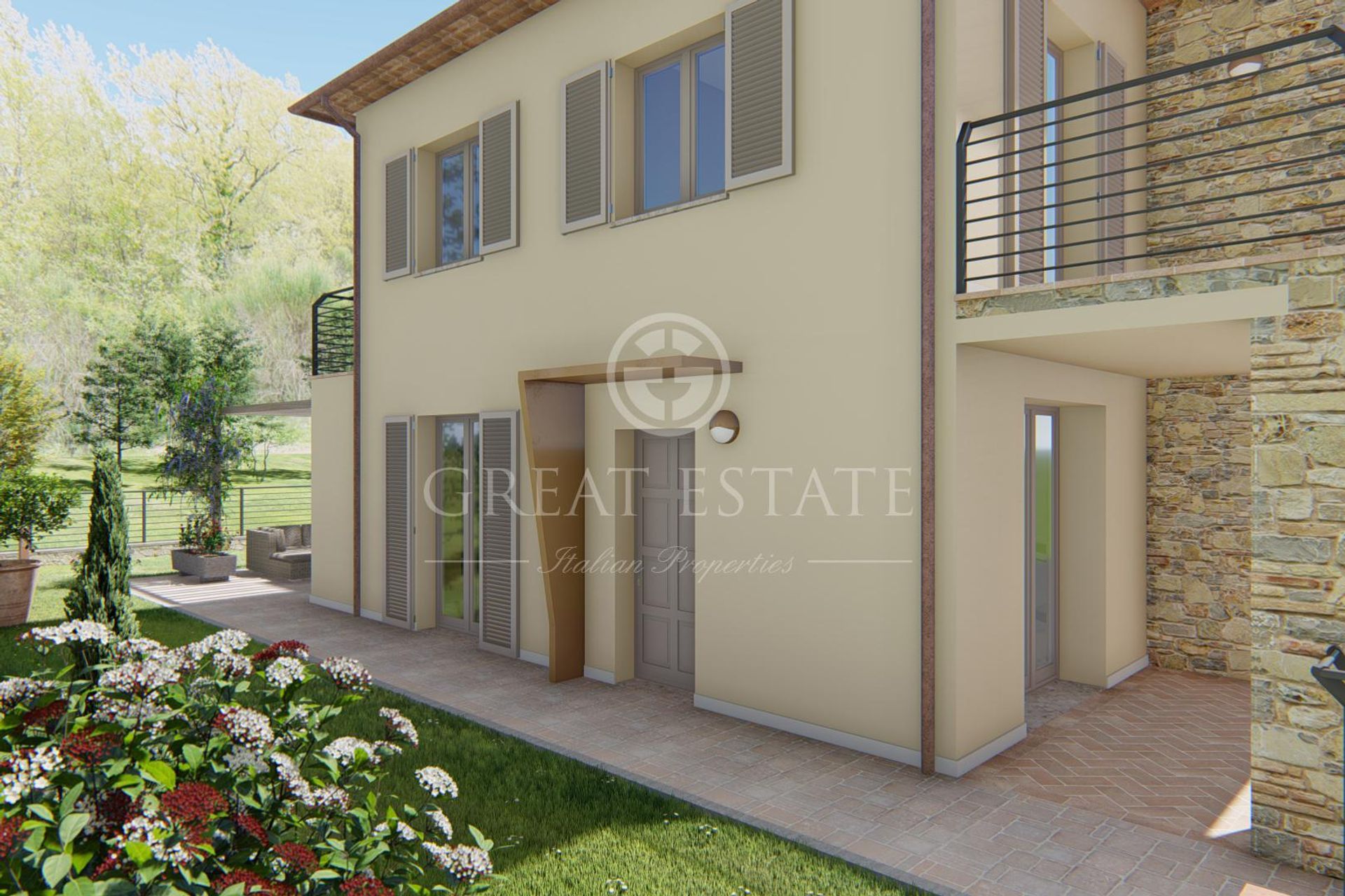 rumah dalam , Tuscany 11056288