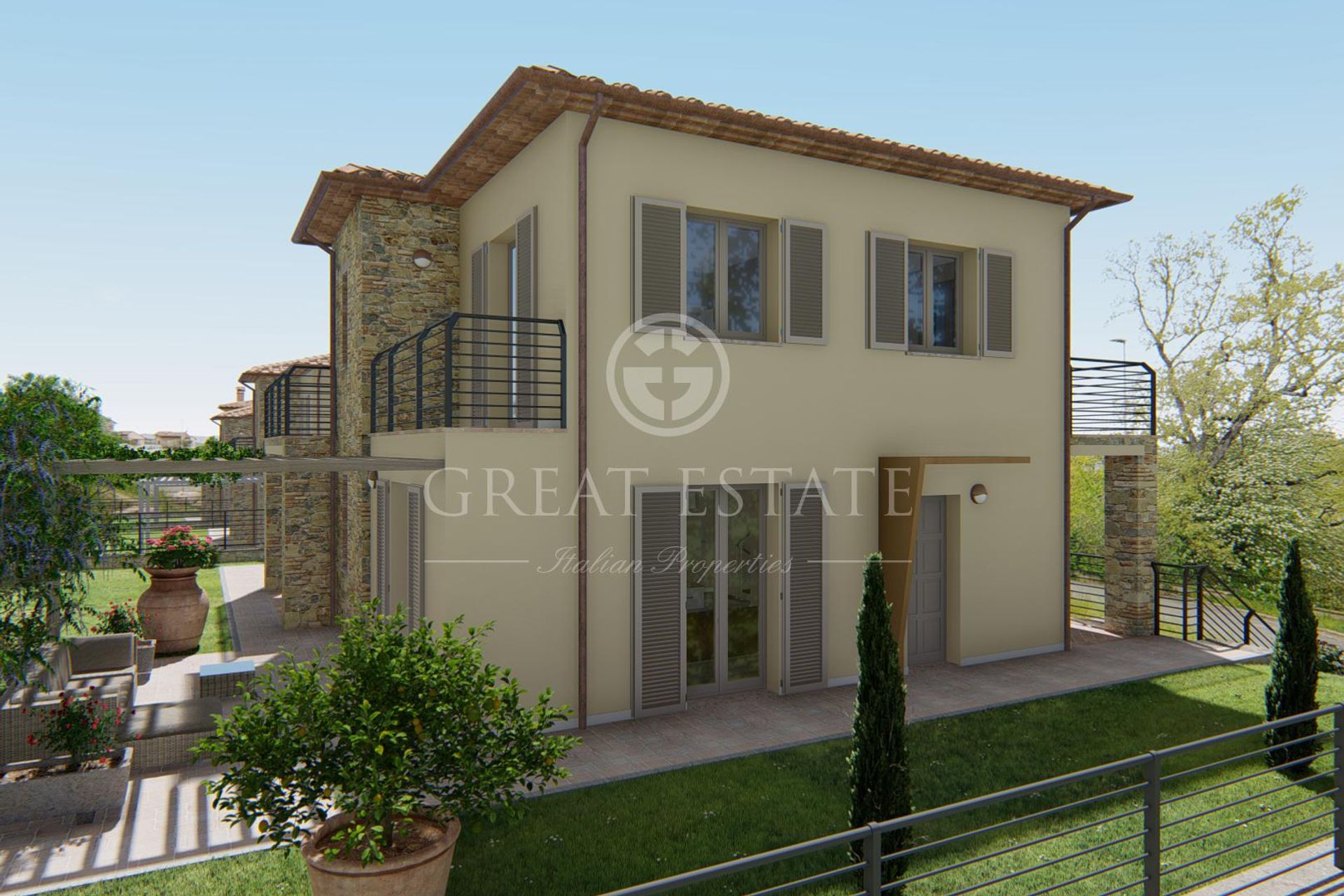 rumah dalam , Tuscany 11056288