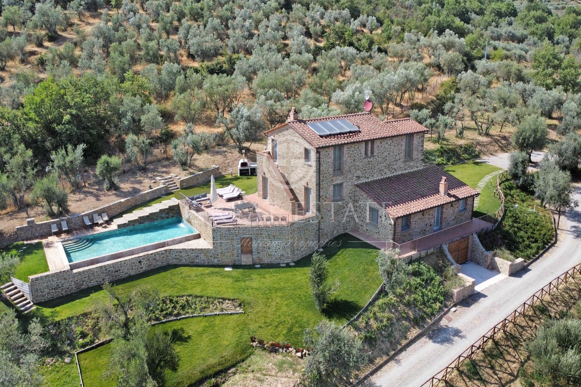 rumah dalam Cortona, Tuscany 11056893